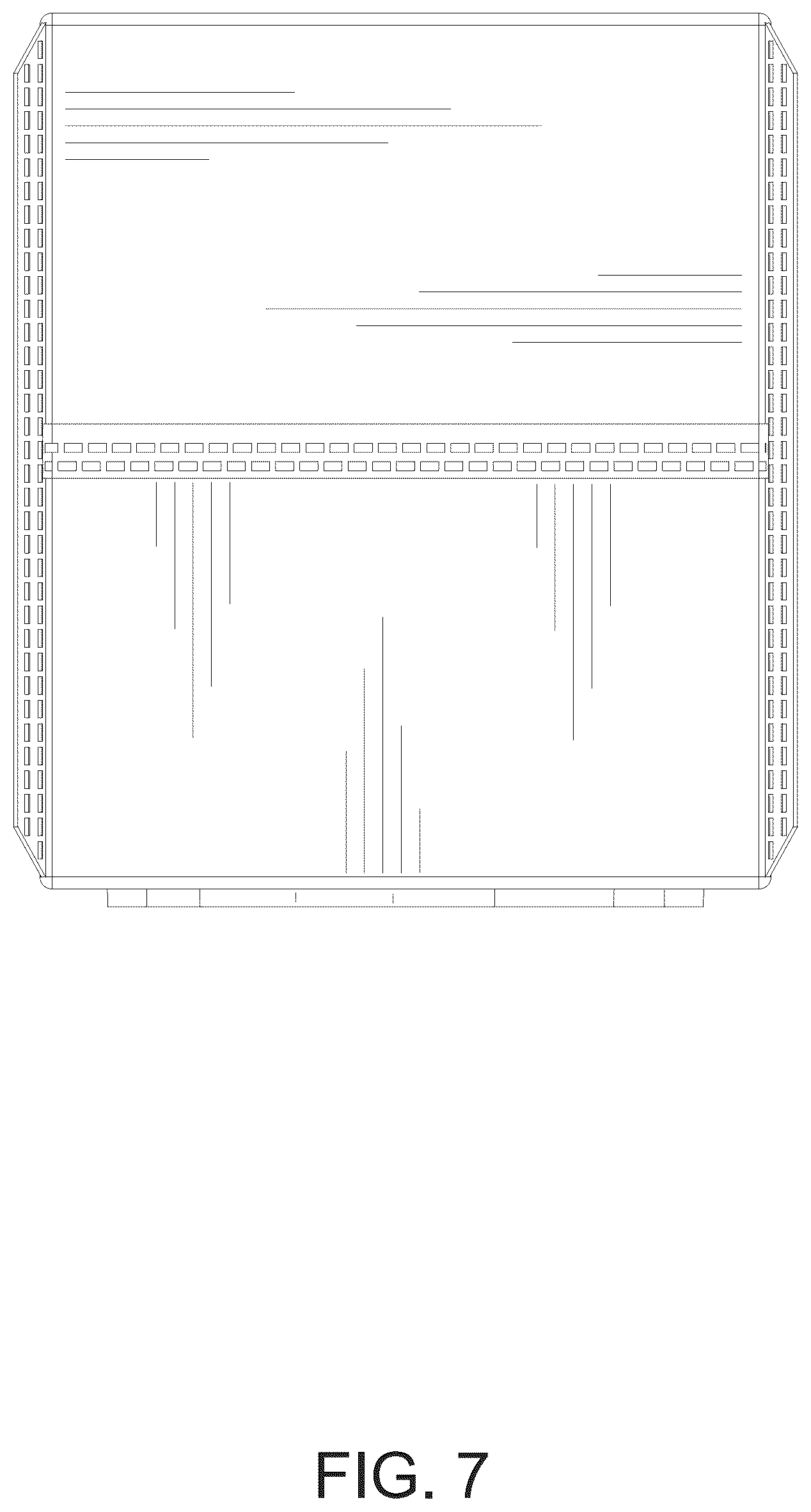 Patent USD1077394 Figure 7 – Dust bag