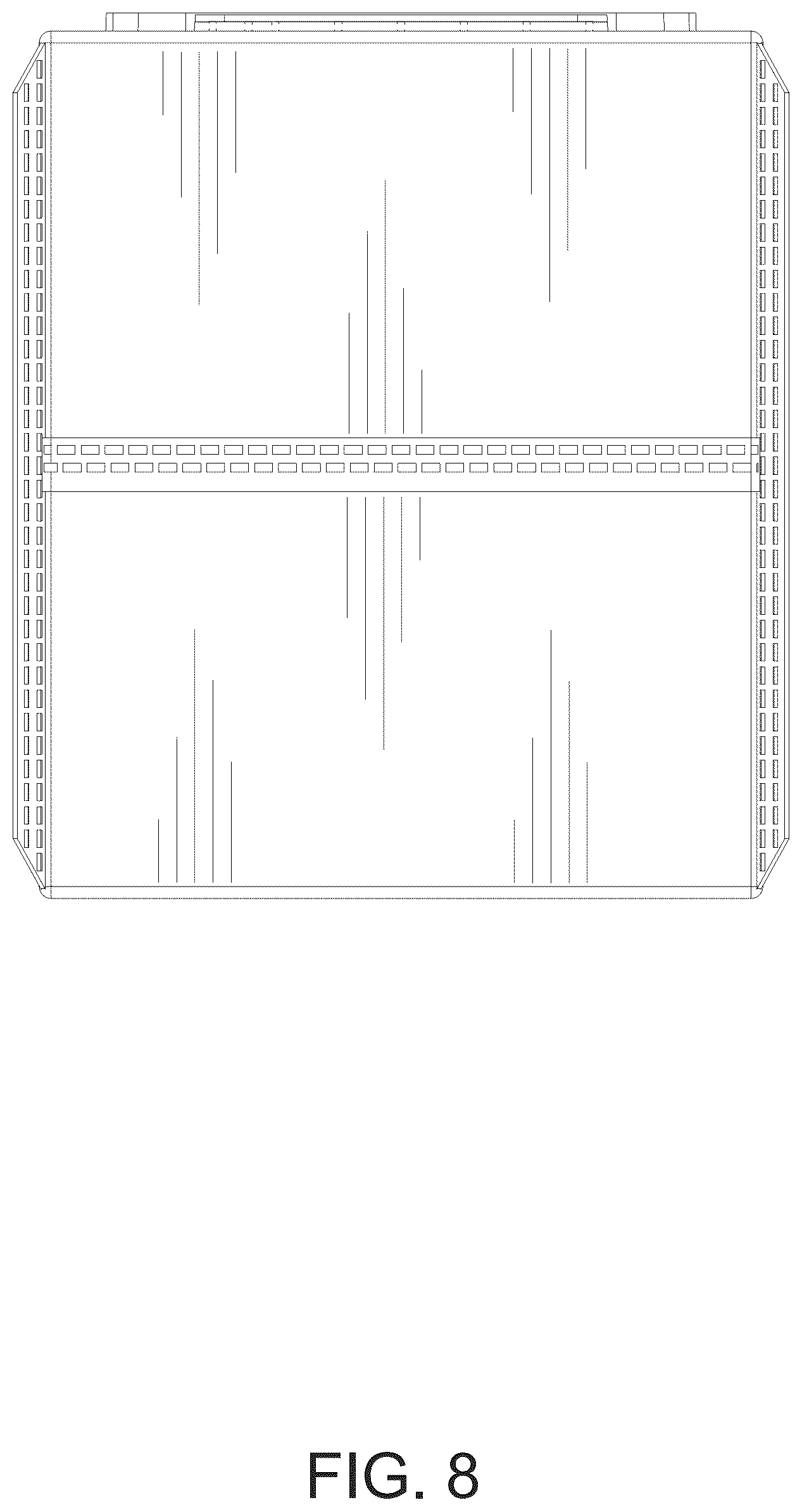 Patent USD1077394 Figure 8 – Dust bag