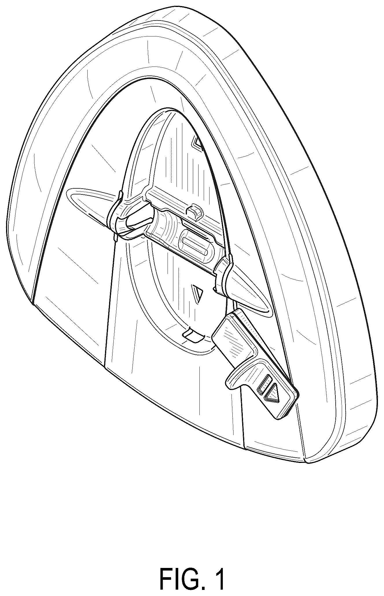 Patent USD1077395 — Cleaning device — Figure 1