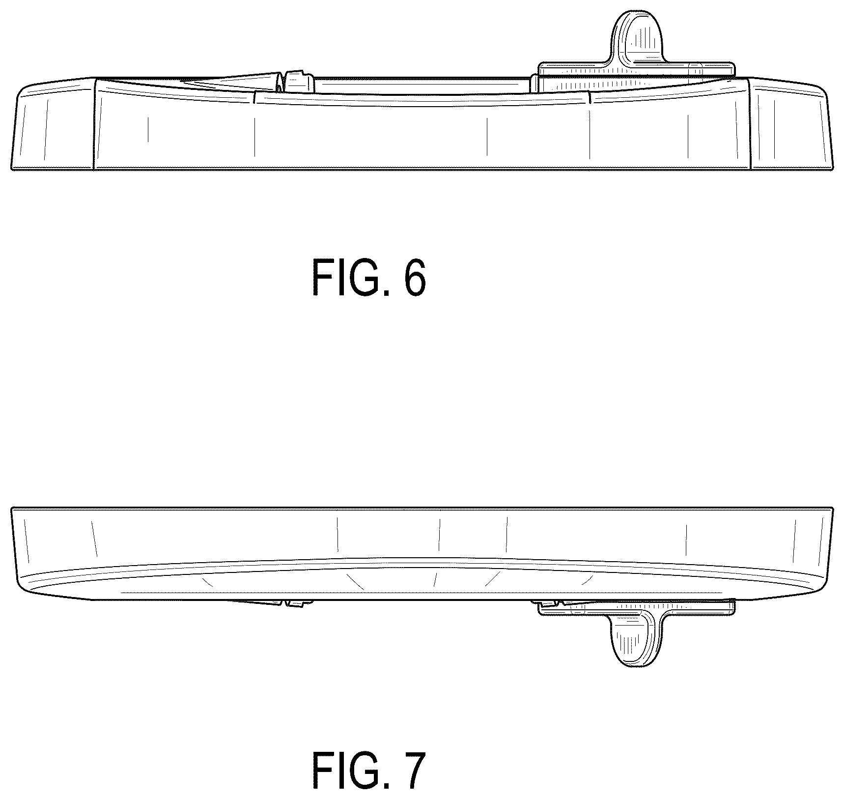 Patent USD1077395 Figure 5 – Cleaning device