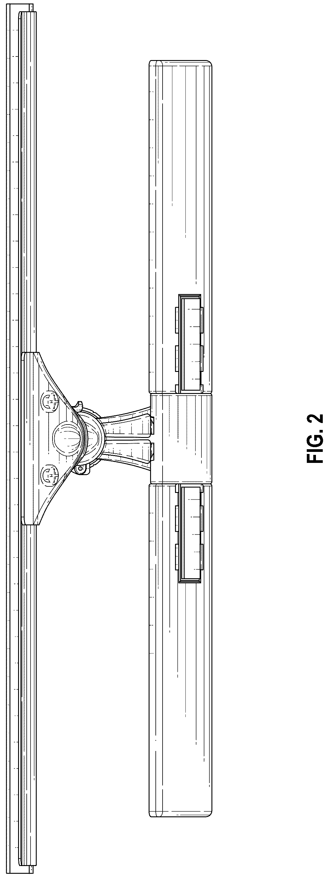 Patent USD1077397 Figure 2 – Squeegee and scrubber bar tool