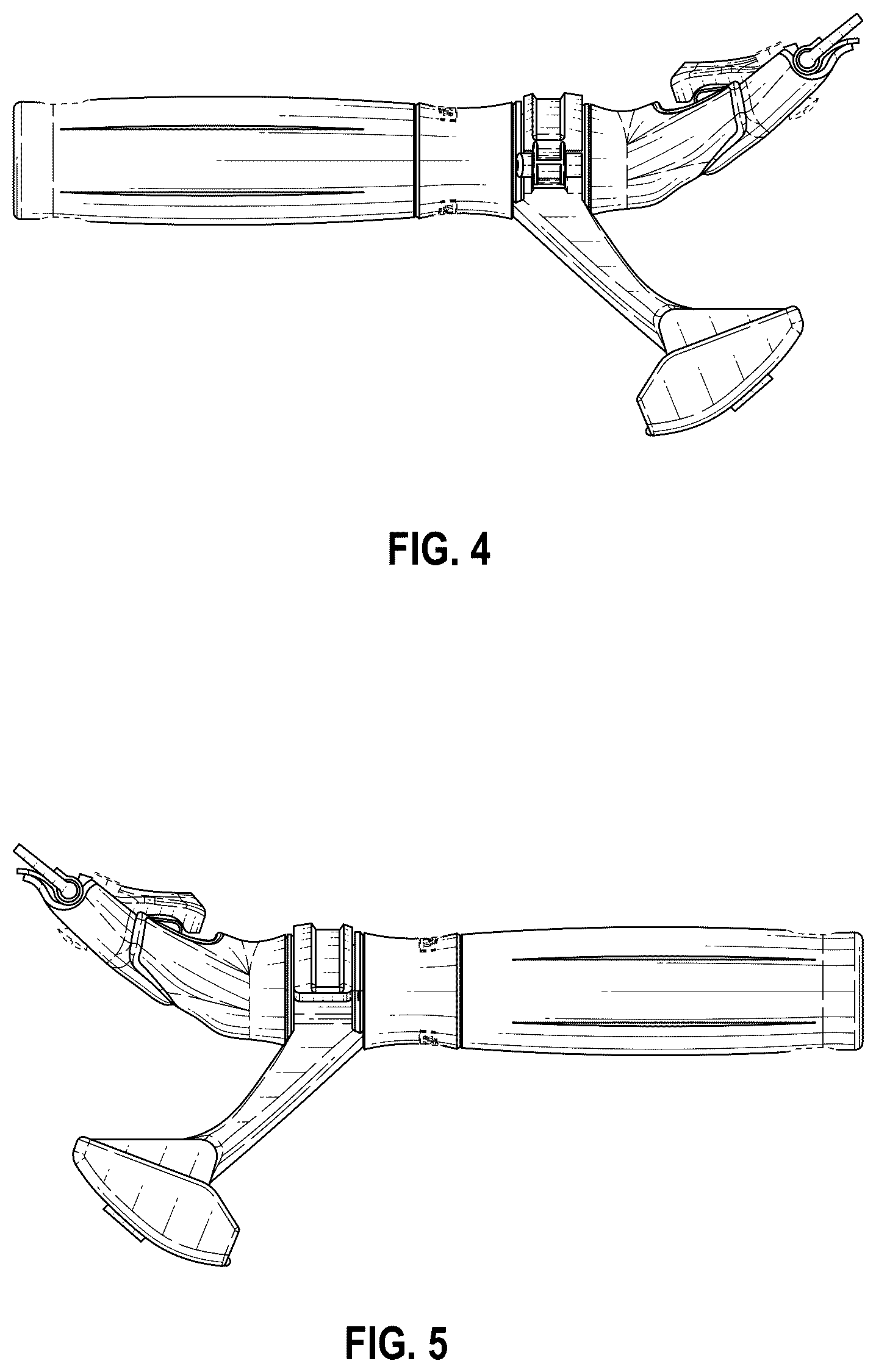 Patent USD1077397 Figure 4 – Squeegee and scrubber bar tool