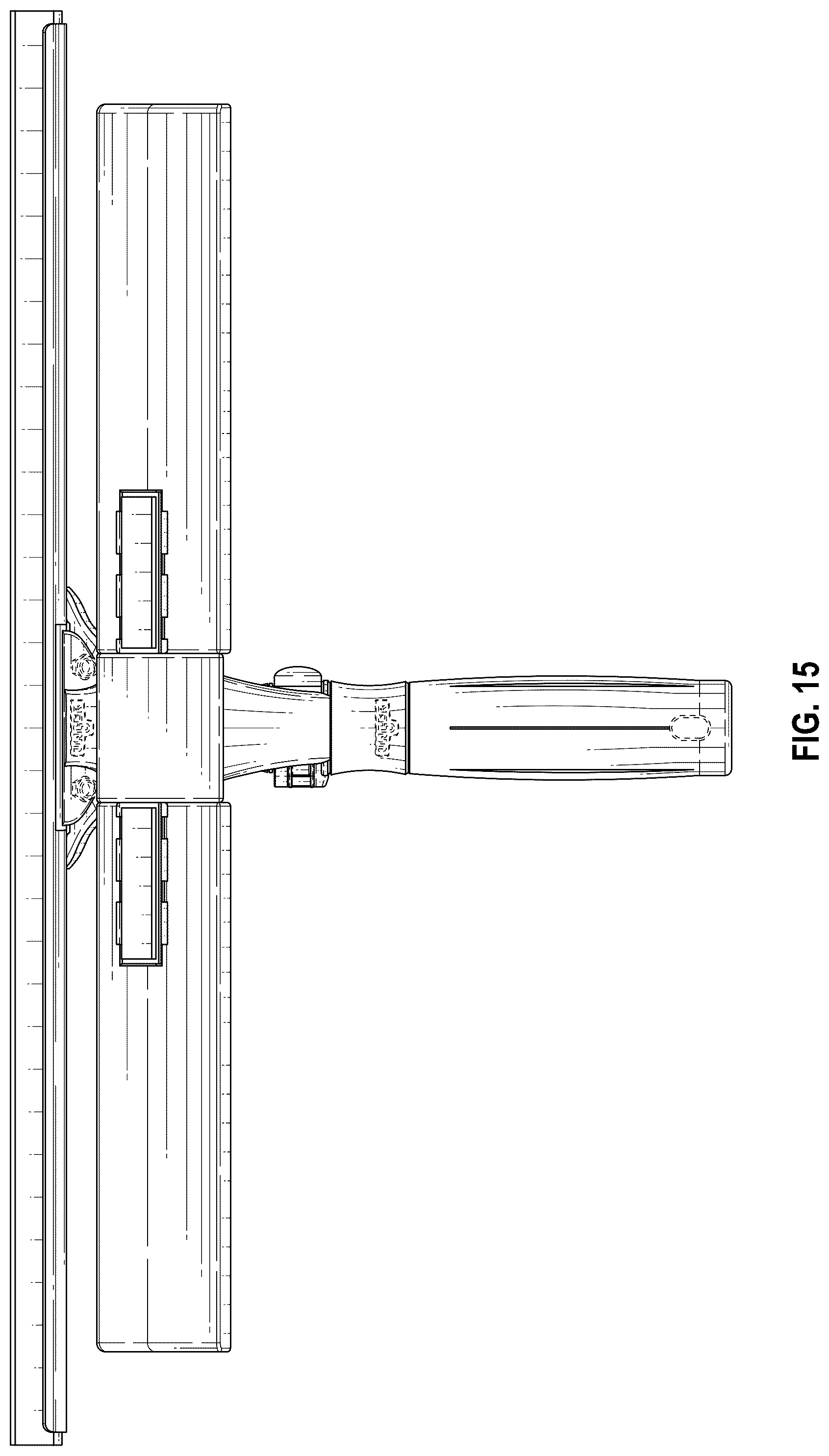 Patent USD1077397 Figure 13 – Squeegee and scrubber bar tool
