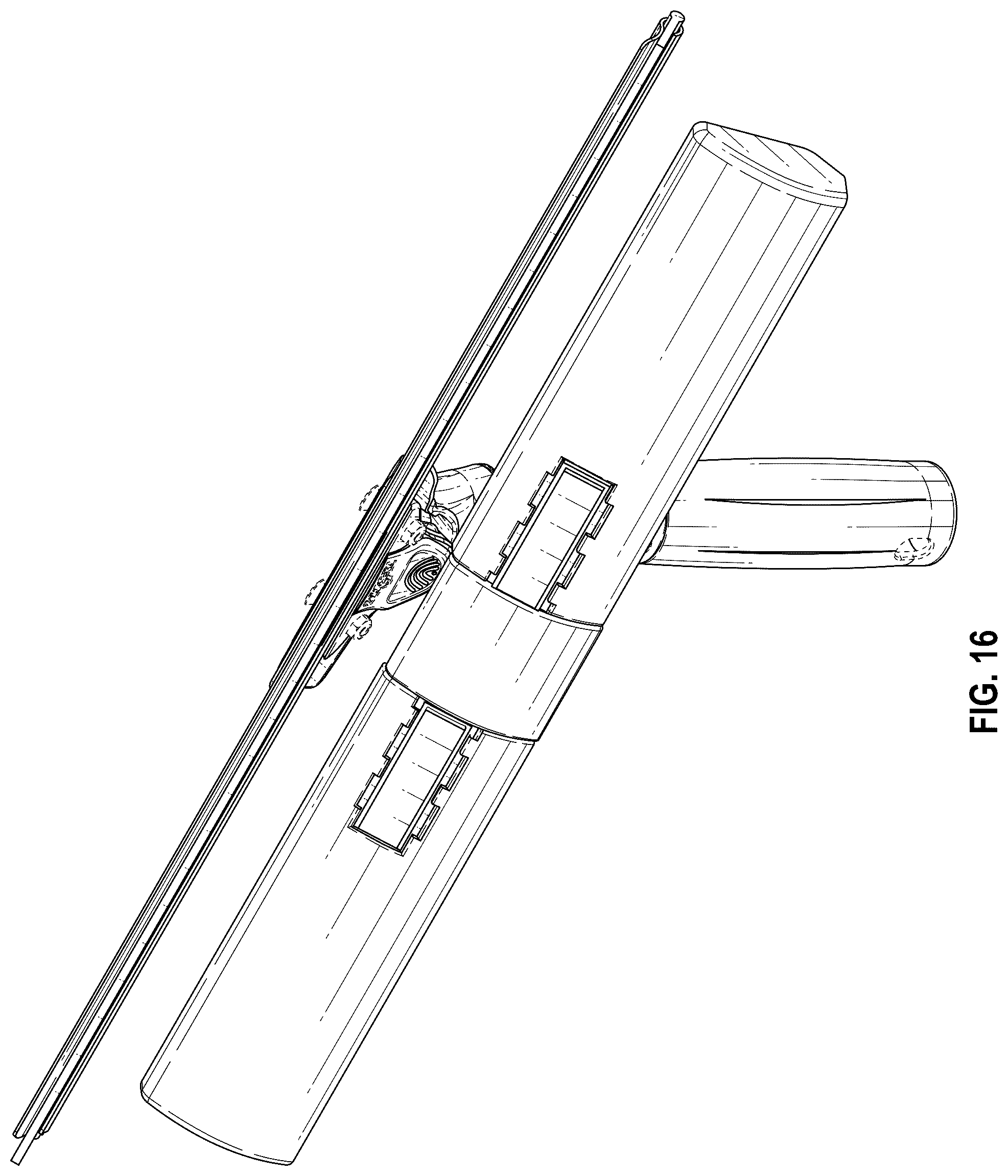 Patent USD1077397 Figure 14 – Squeegee and scrubber bar tool