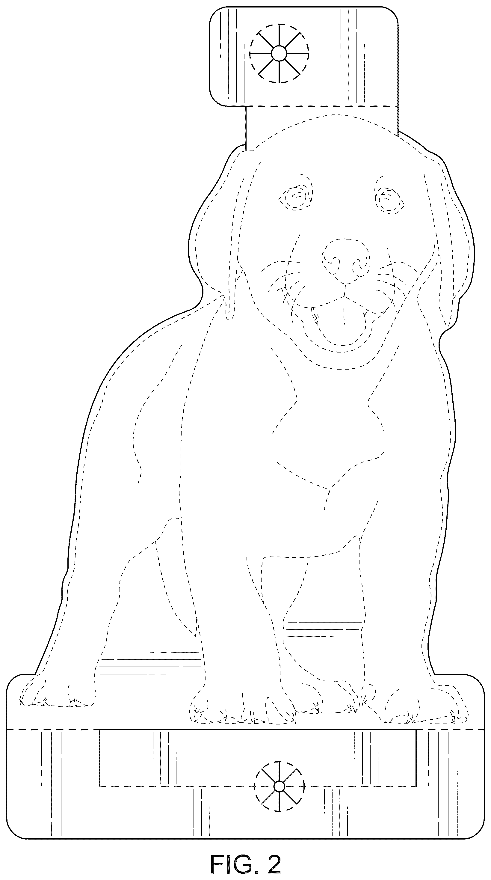Patent USD1077398 Figure 2 – Cover for handled implements