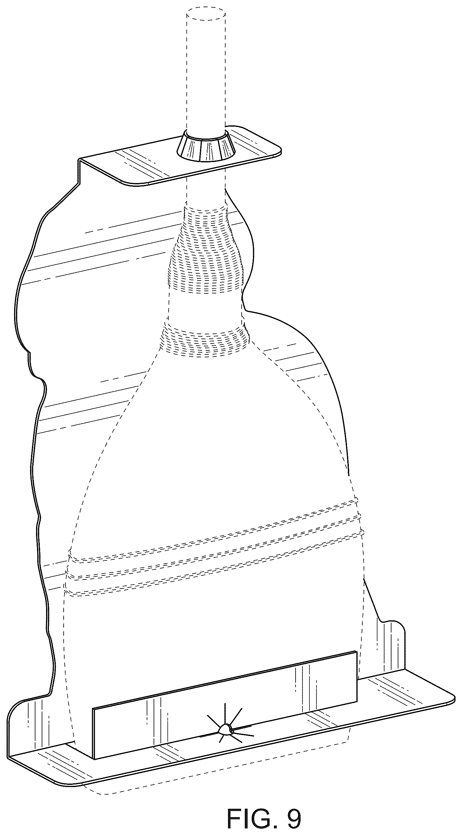 Patent USD1077398 Figure 9 – Cover for handled implements