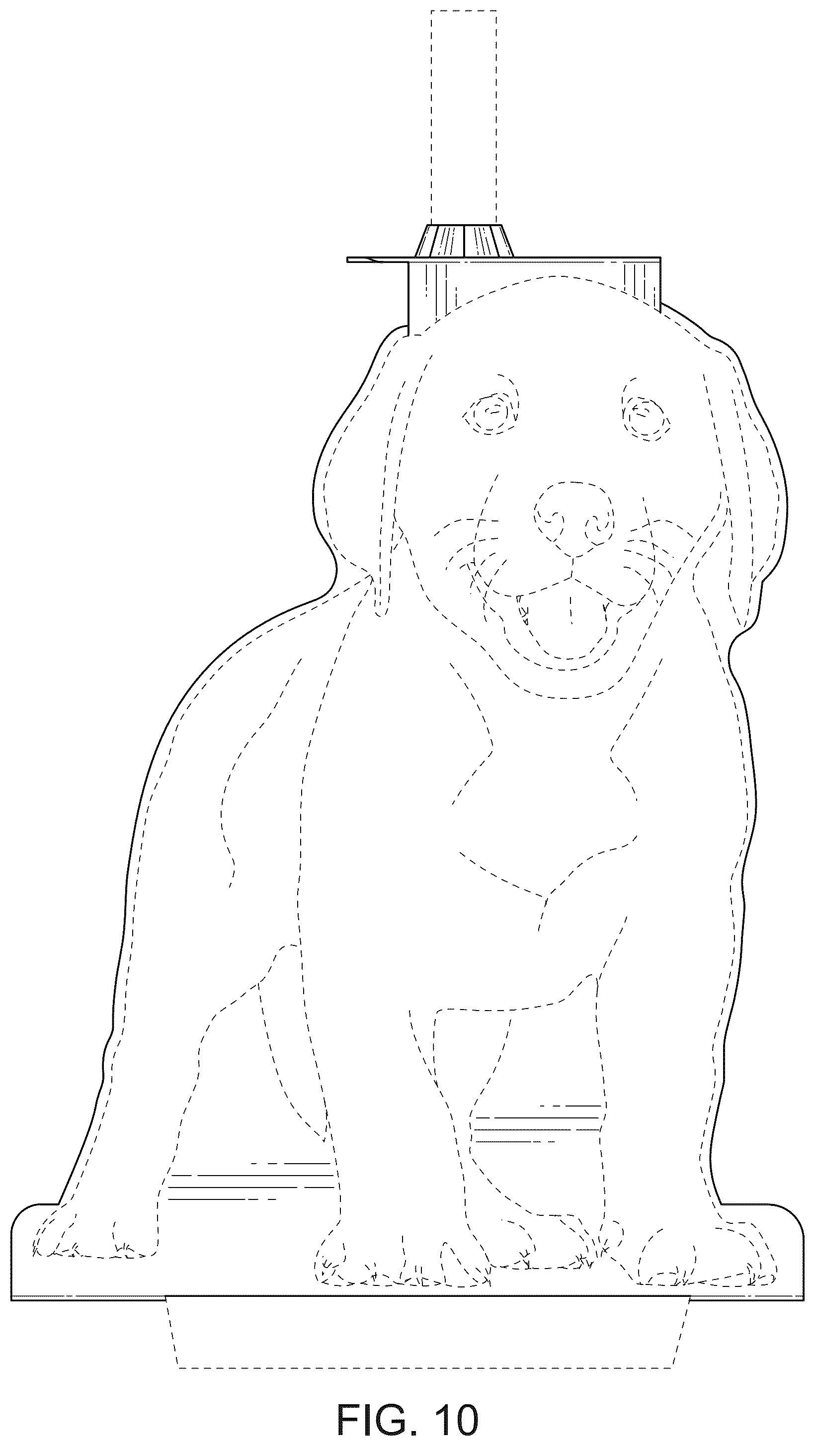 Patent USD1077398 Figure 10 – Cover for handled implements
