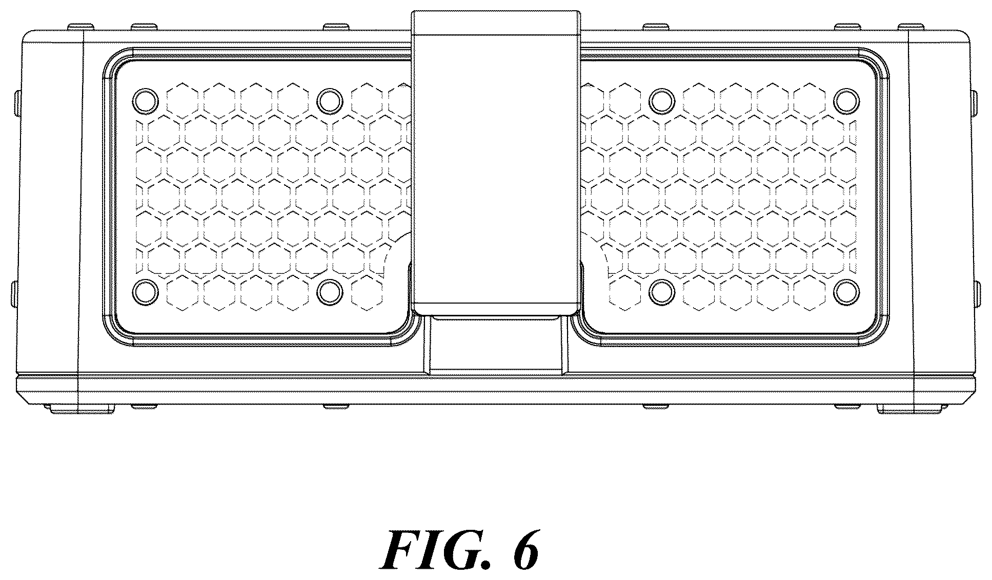 Patent USD1077400 Figure 6 – Washing container for tray