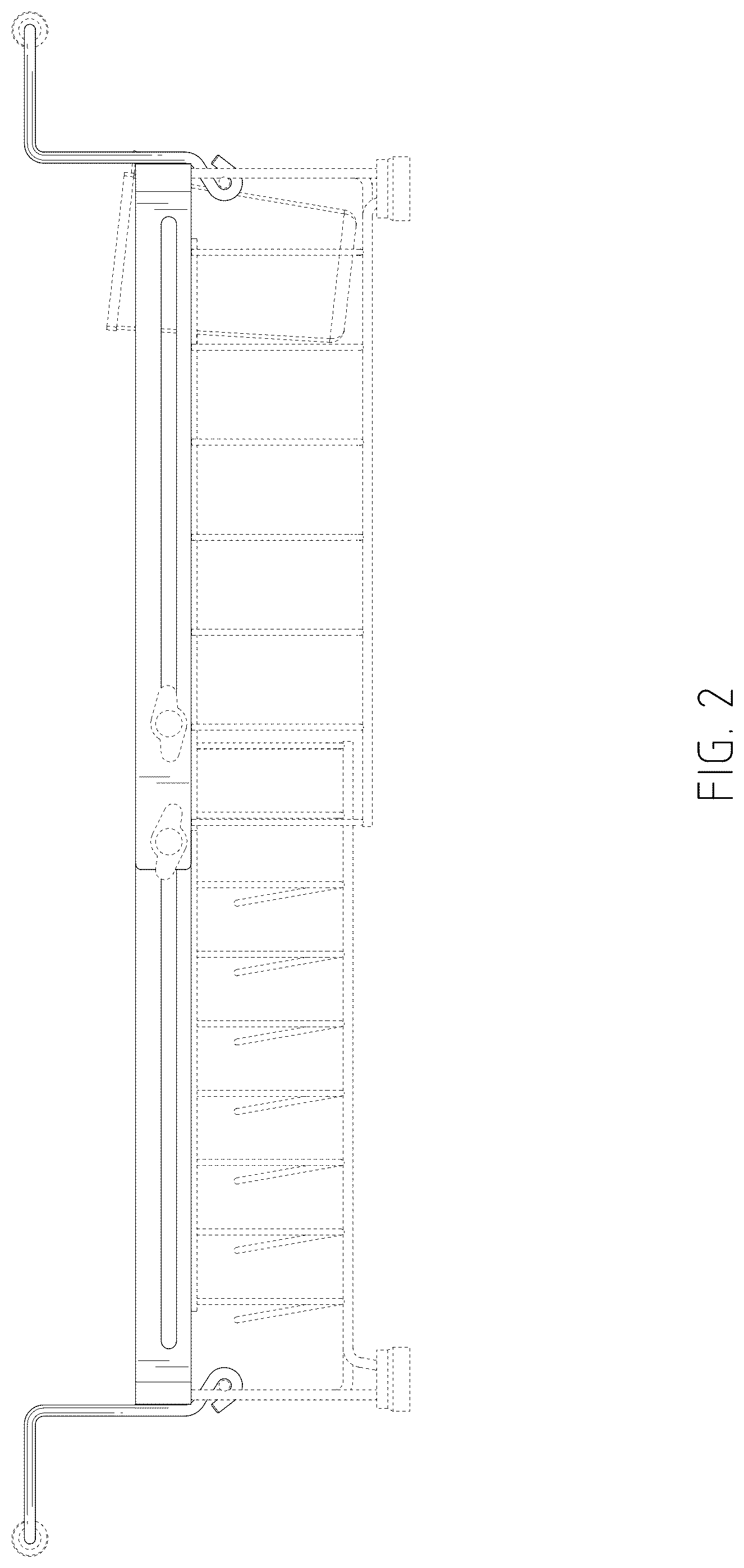 Patent USD1077401 Figure 2 – Dish drying rack