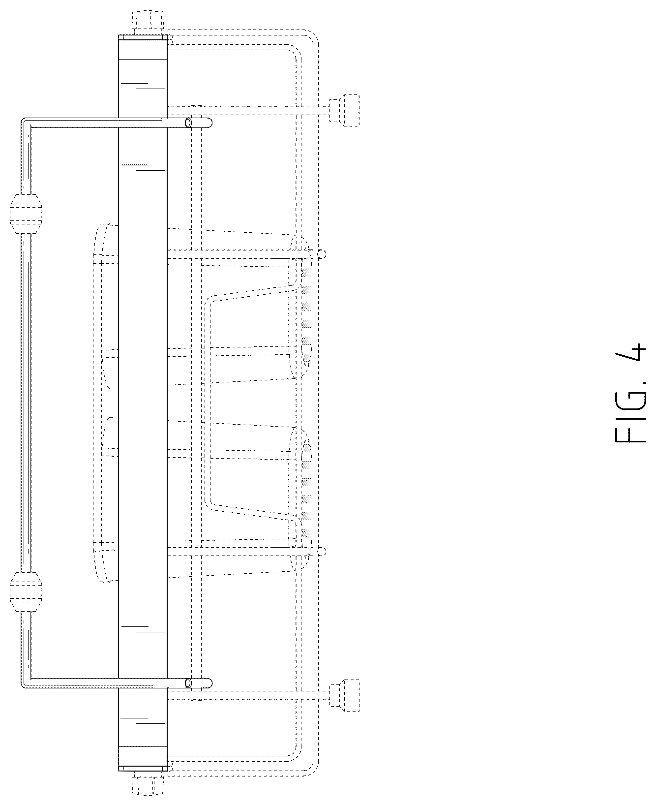 Patent USD1077401 Figure 4 – Dish drying rack