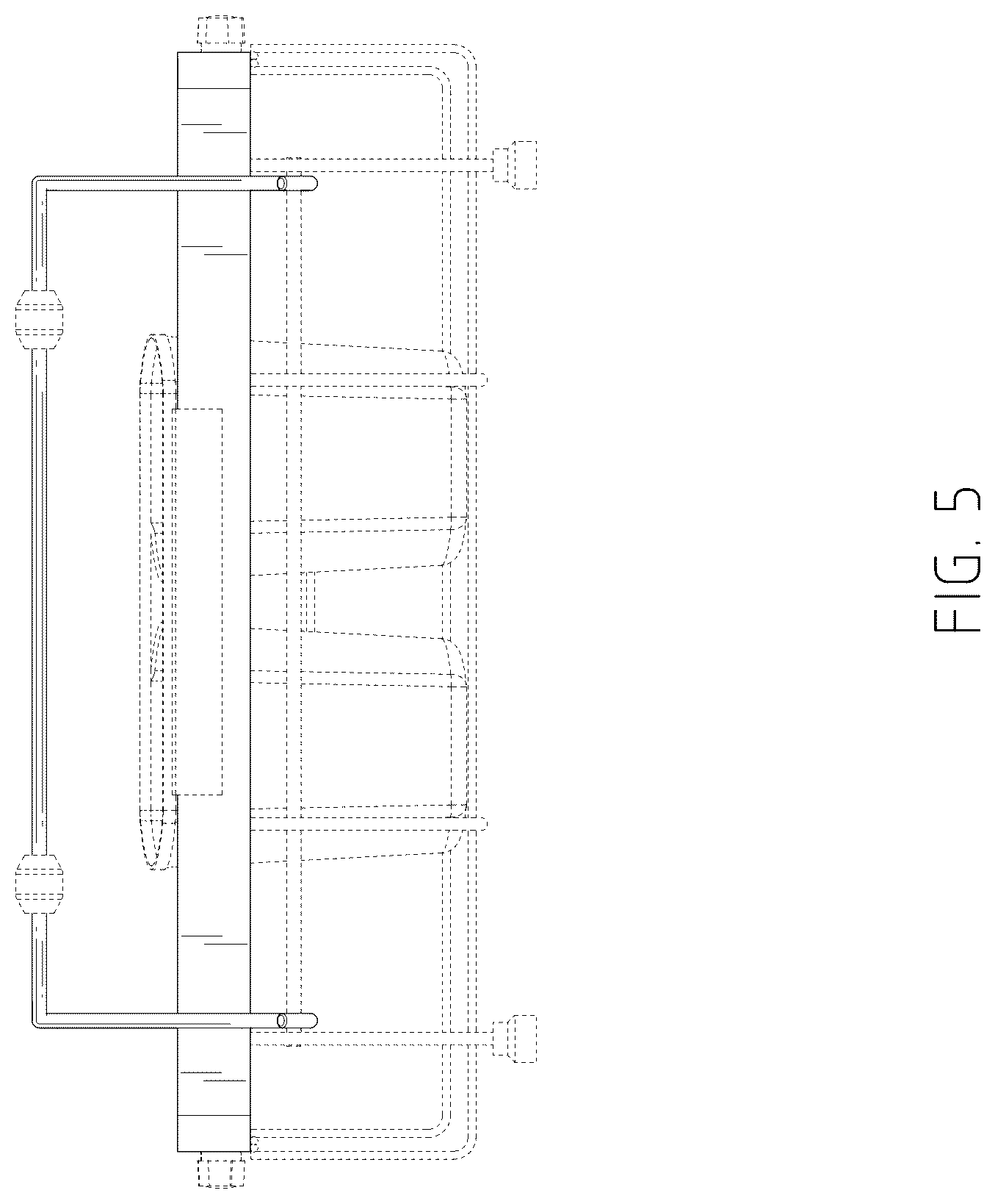 Patent USD1077401 Figure 5 – Dish drying rack