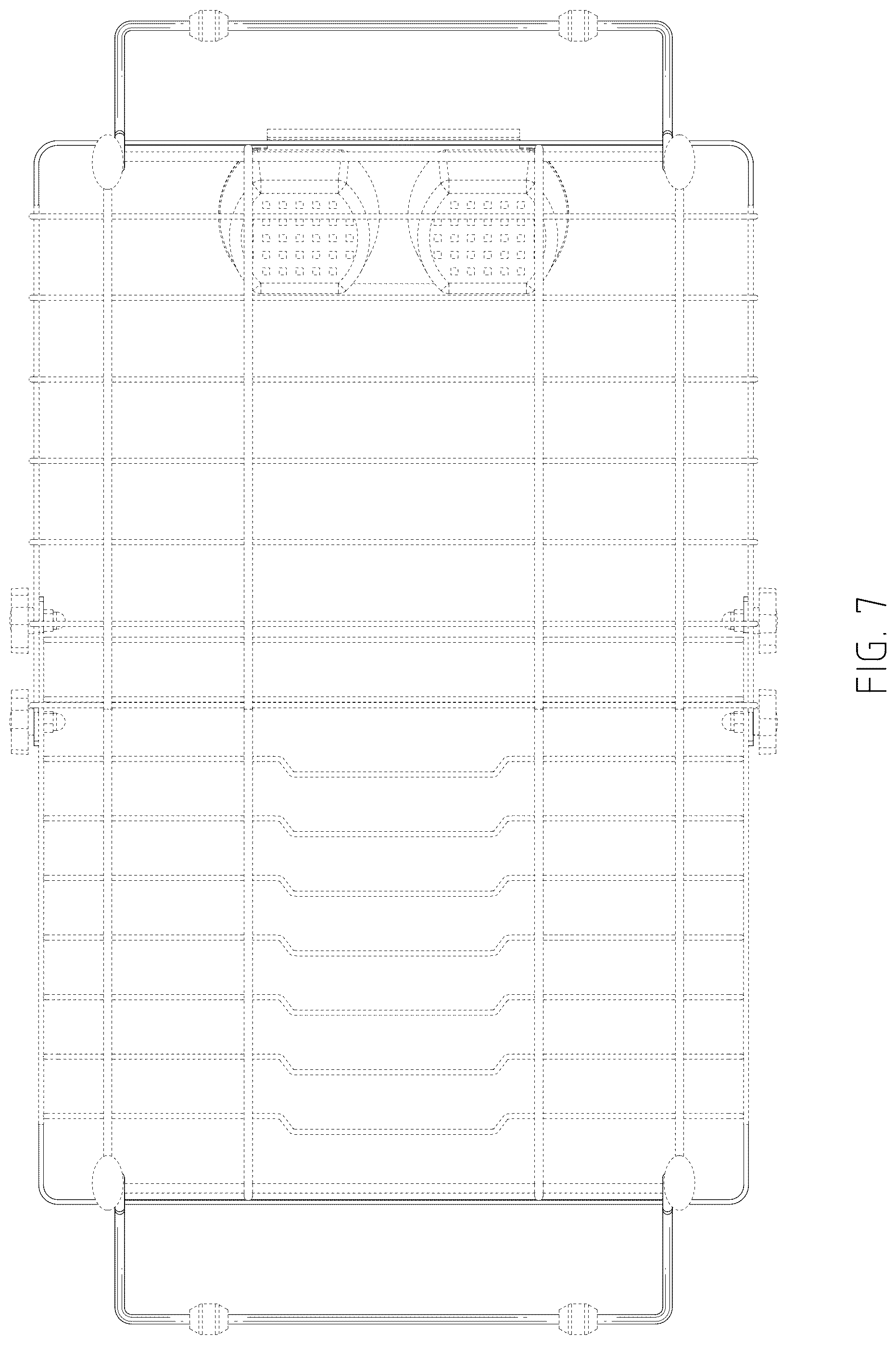 Patent USD1077401 Figure 7 – Dish drying rack