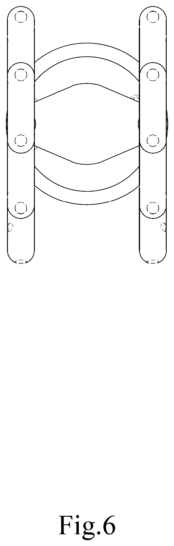Patent USD1077402 Figure 6 – Glove drying apparatus