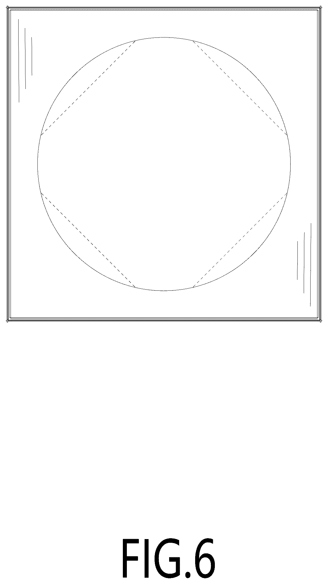 Patent USD1077404 Figure 6 – Trash can