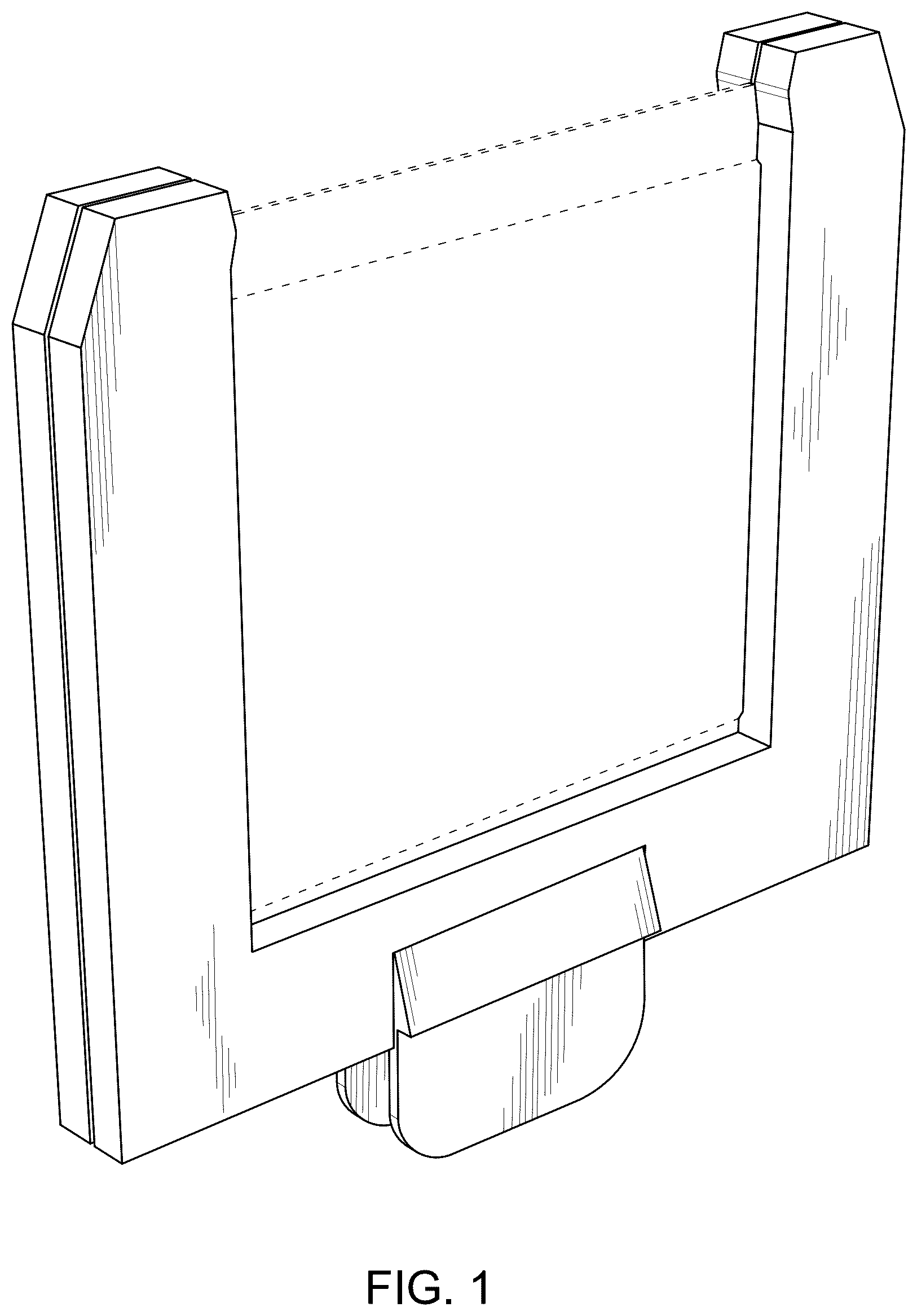 Patent USD1077405 — Heat exchanger bag holder — Figure 1