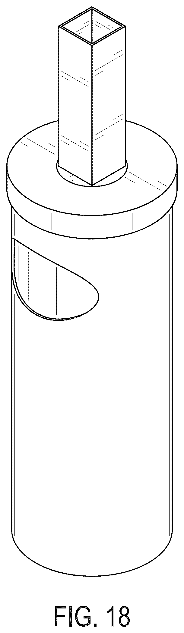 Patent USD1077406 Figure 16 – Receptacle