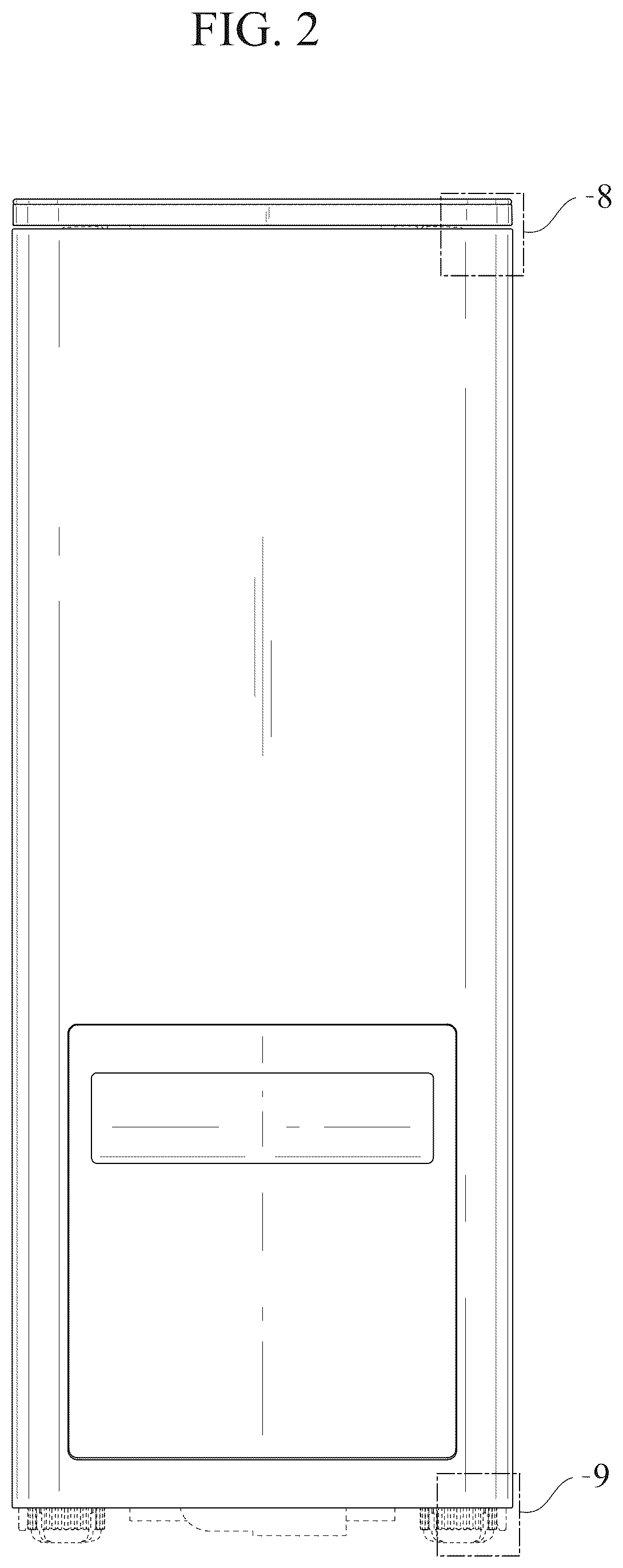 Patent USD1077407 Figure 2 – Food waste disposal apparatus