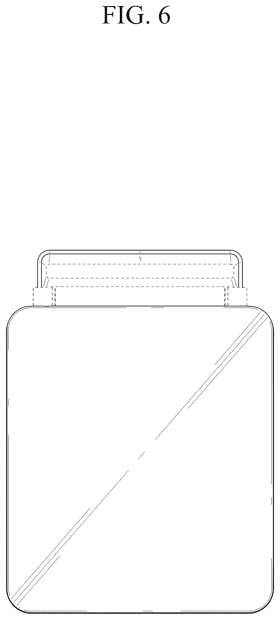 Patent USD1077407 Figure 6 – Food waste disposal apparatus
