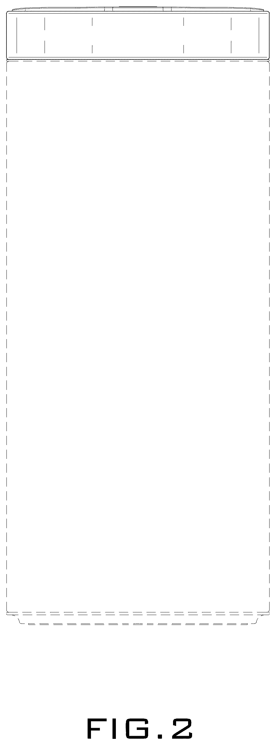 Patent USD1077408 Figure 2 – Automated trash can