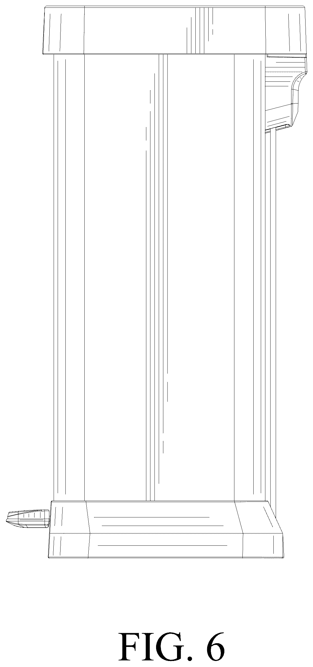 Patent USD1077411 Figure 6 – Dustbin