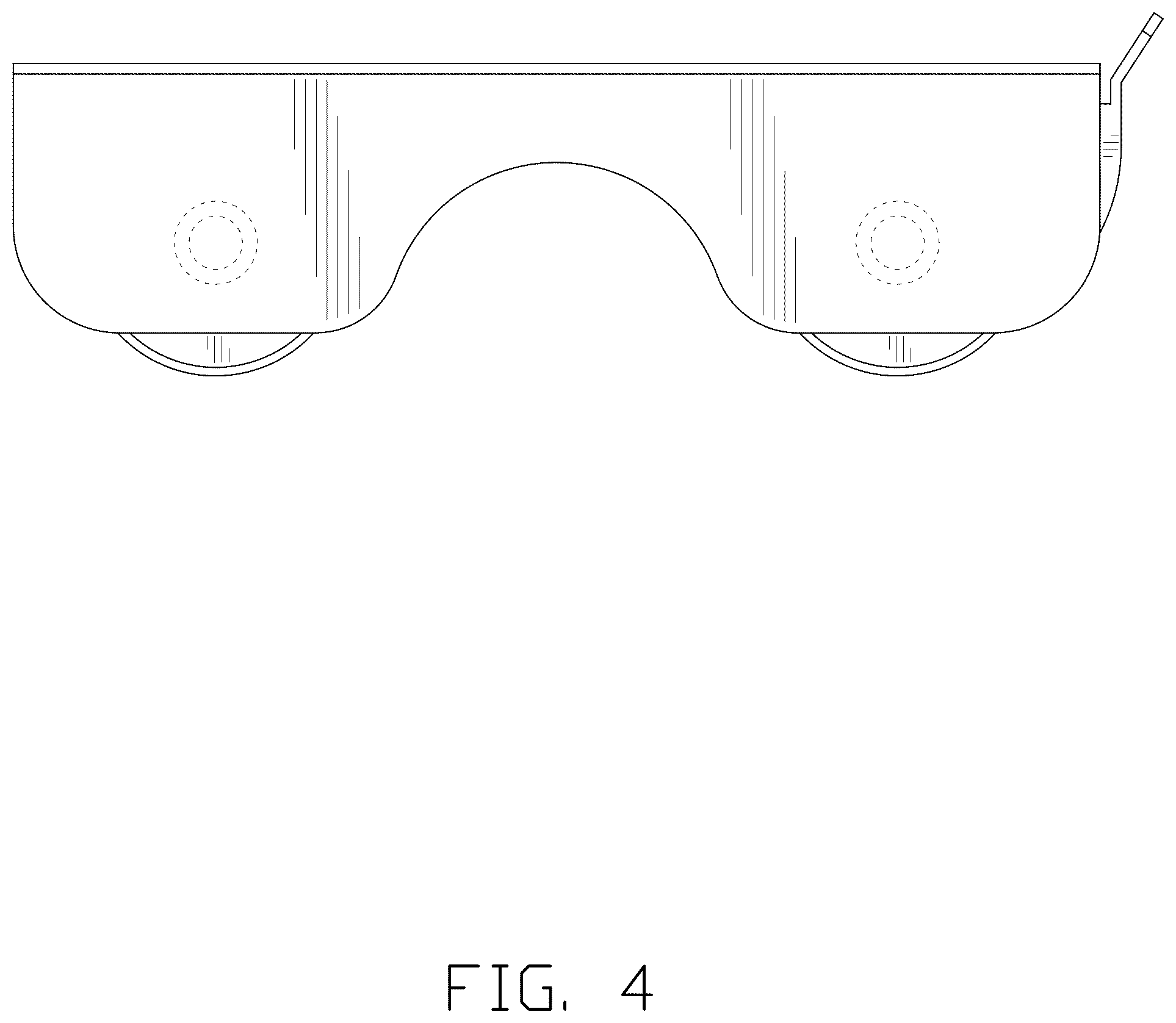 Patent USD1077412 Figure 4 – Mobile pulley pad