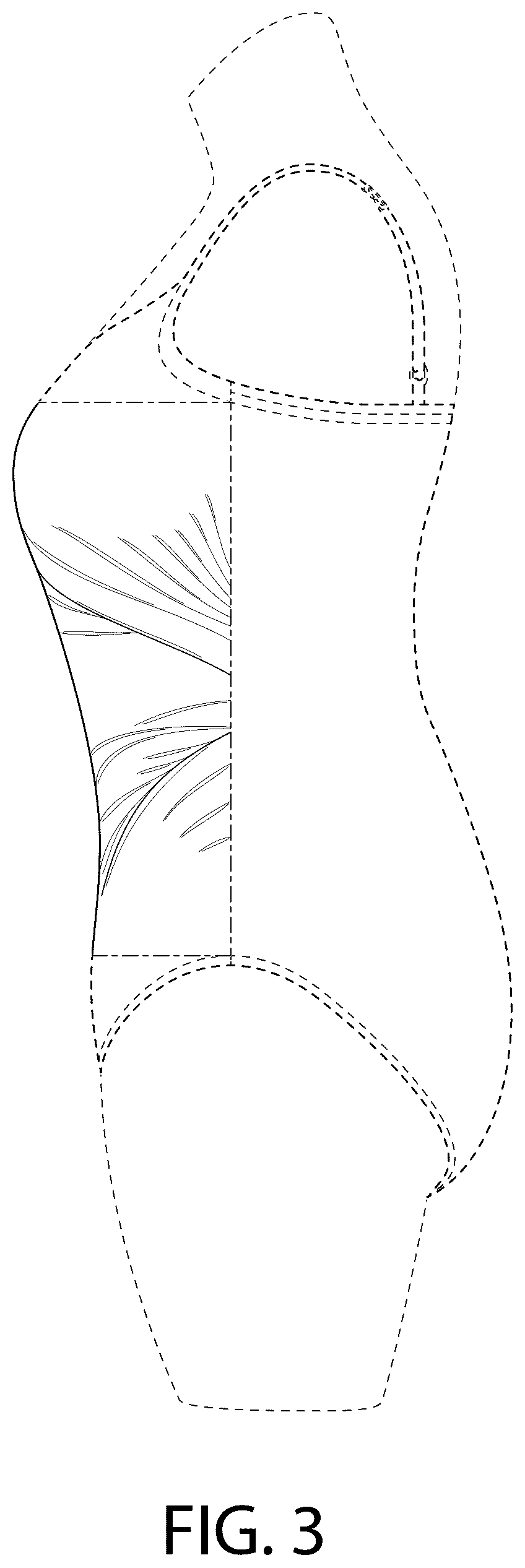 Patent USD1077416 Figure 3 – Swimsuit