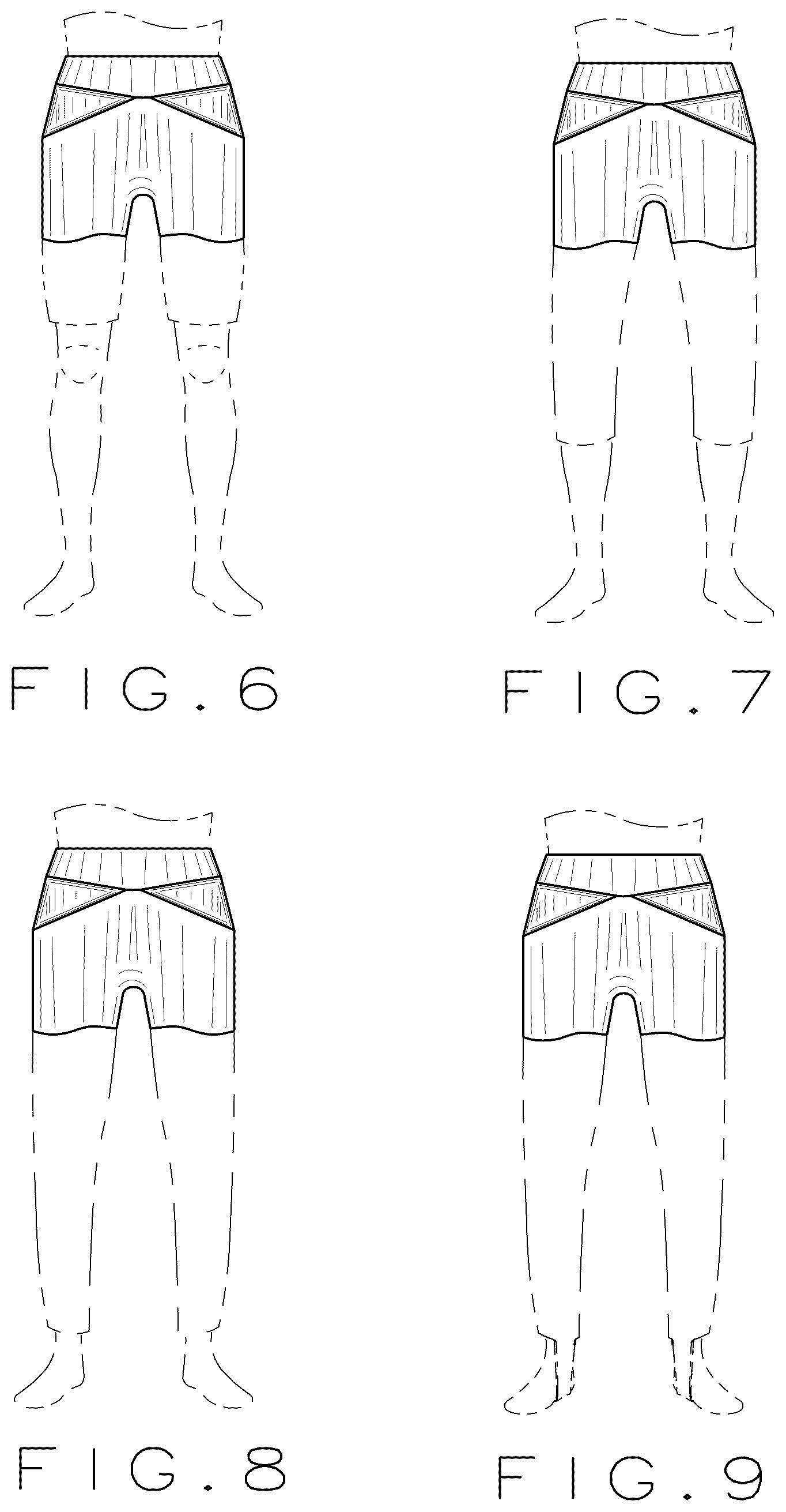 Patent USD1077418 Figure 3 – Padded volleyball leggings