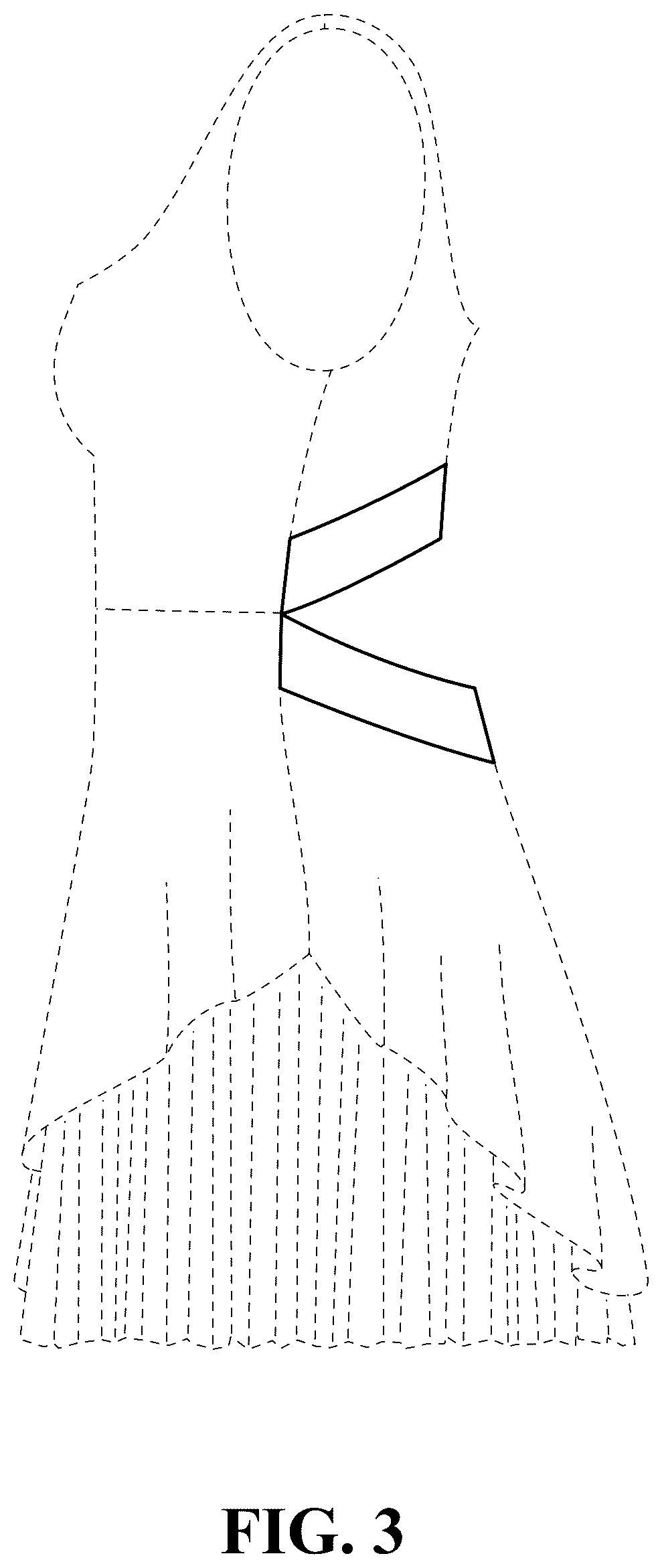 Patent USD1077420 Figure 3 – Garment