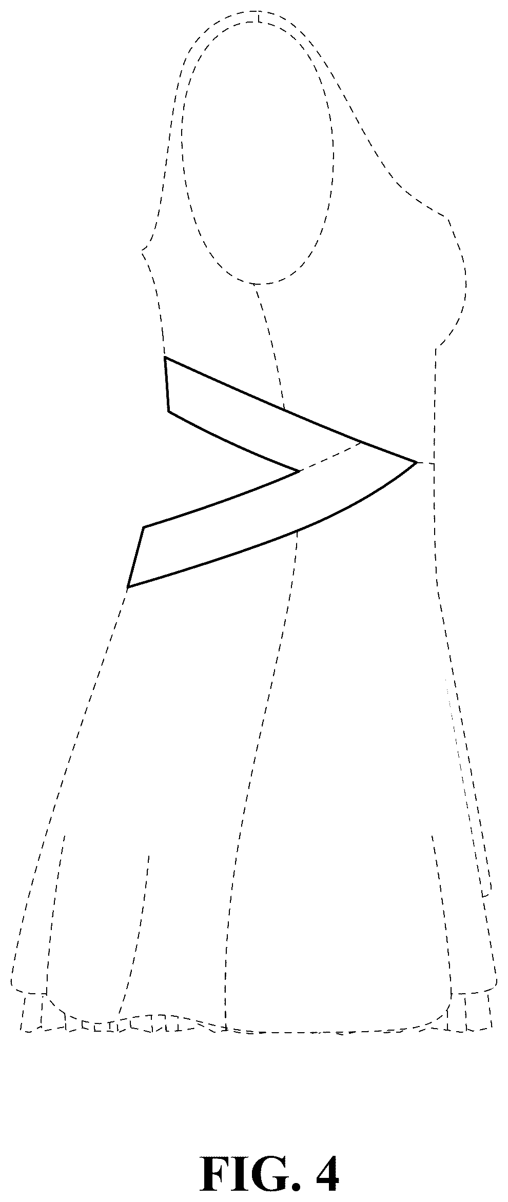 Patent USD1077420 Figure 4 – Garment
