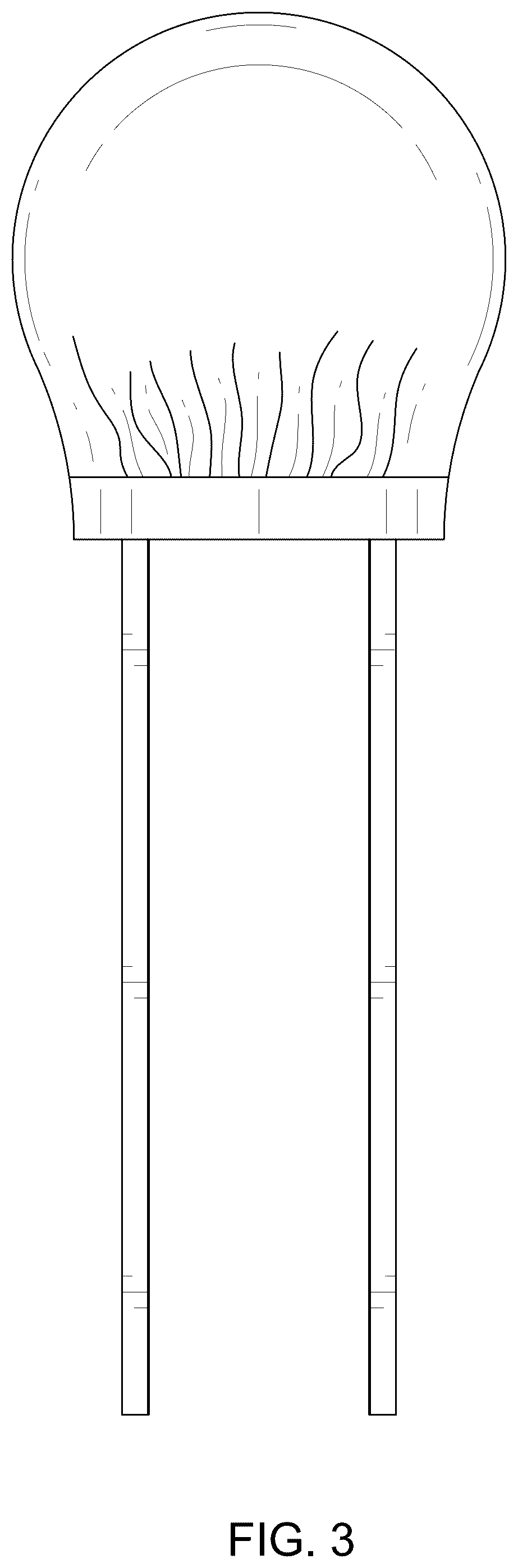 Patent USD1077422 Figure 3 – Women's satin bonnet