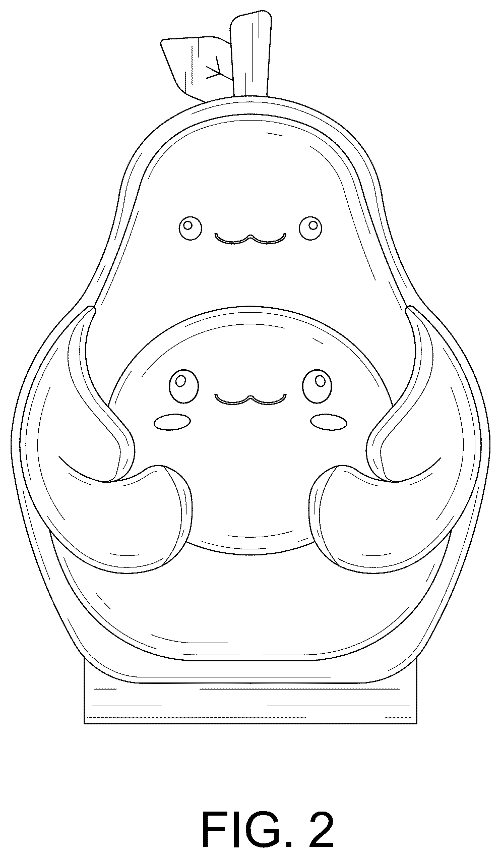 Patent USD1077423 Figure 2 – Slipper