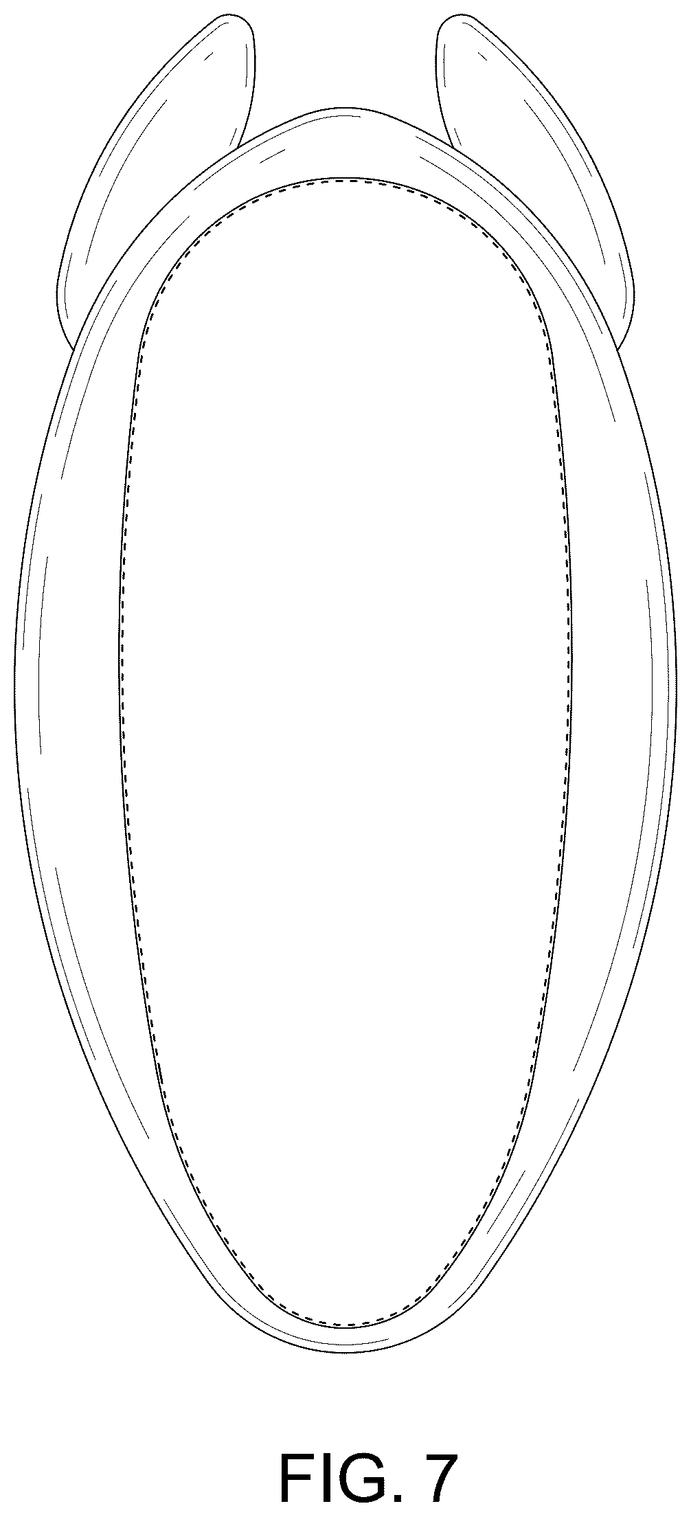 Patent USD1077423 Figure 7 – Slipper