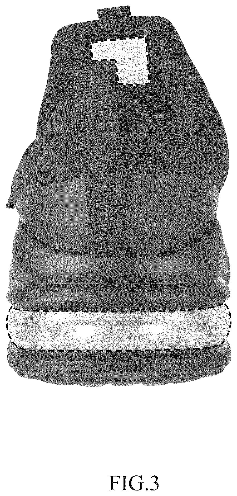 Patent USD1077425 Figure 3 – Shoe