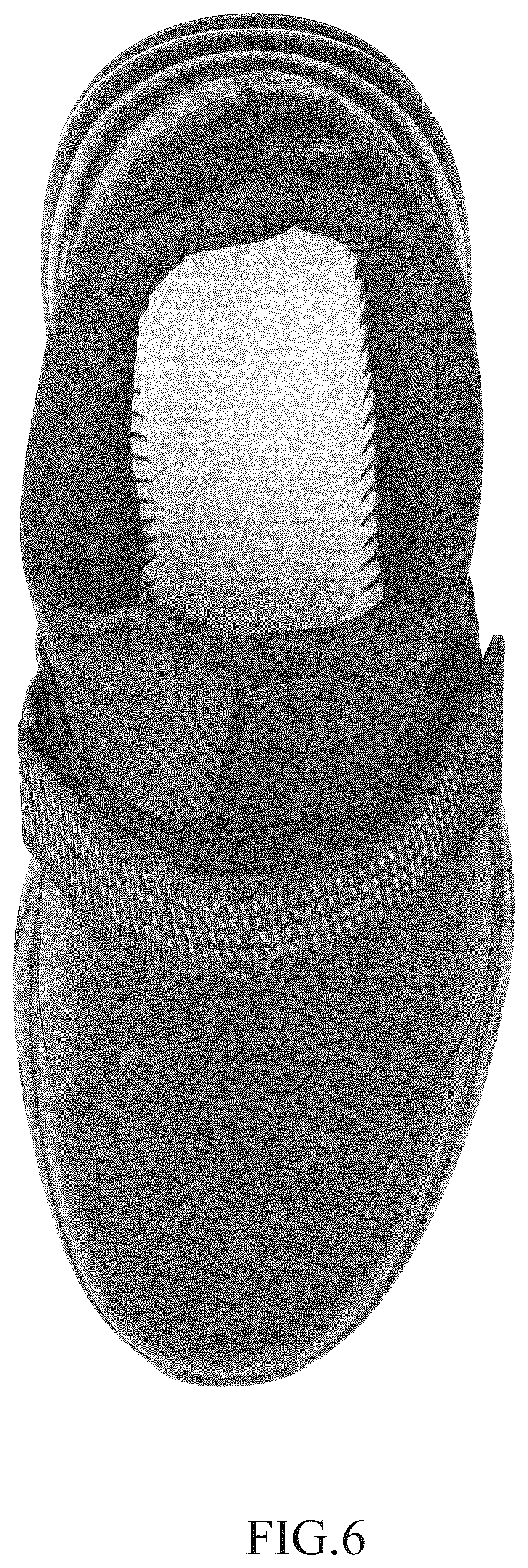 Patent USD1077425 Figure 6 – Shoe