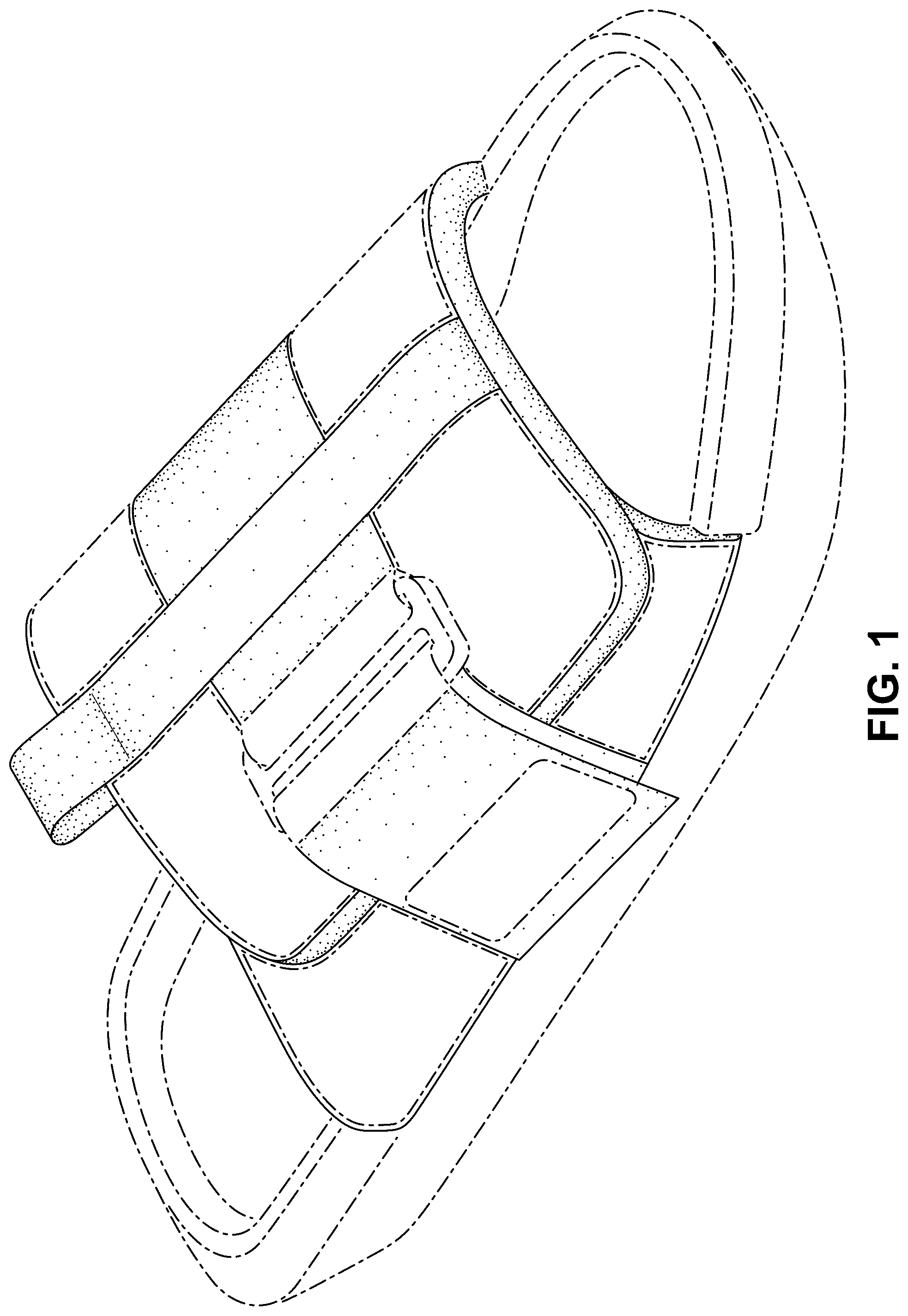 Patent USD1077427 Figure 1 – Shoe