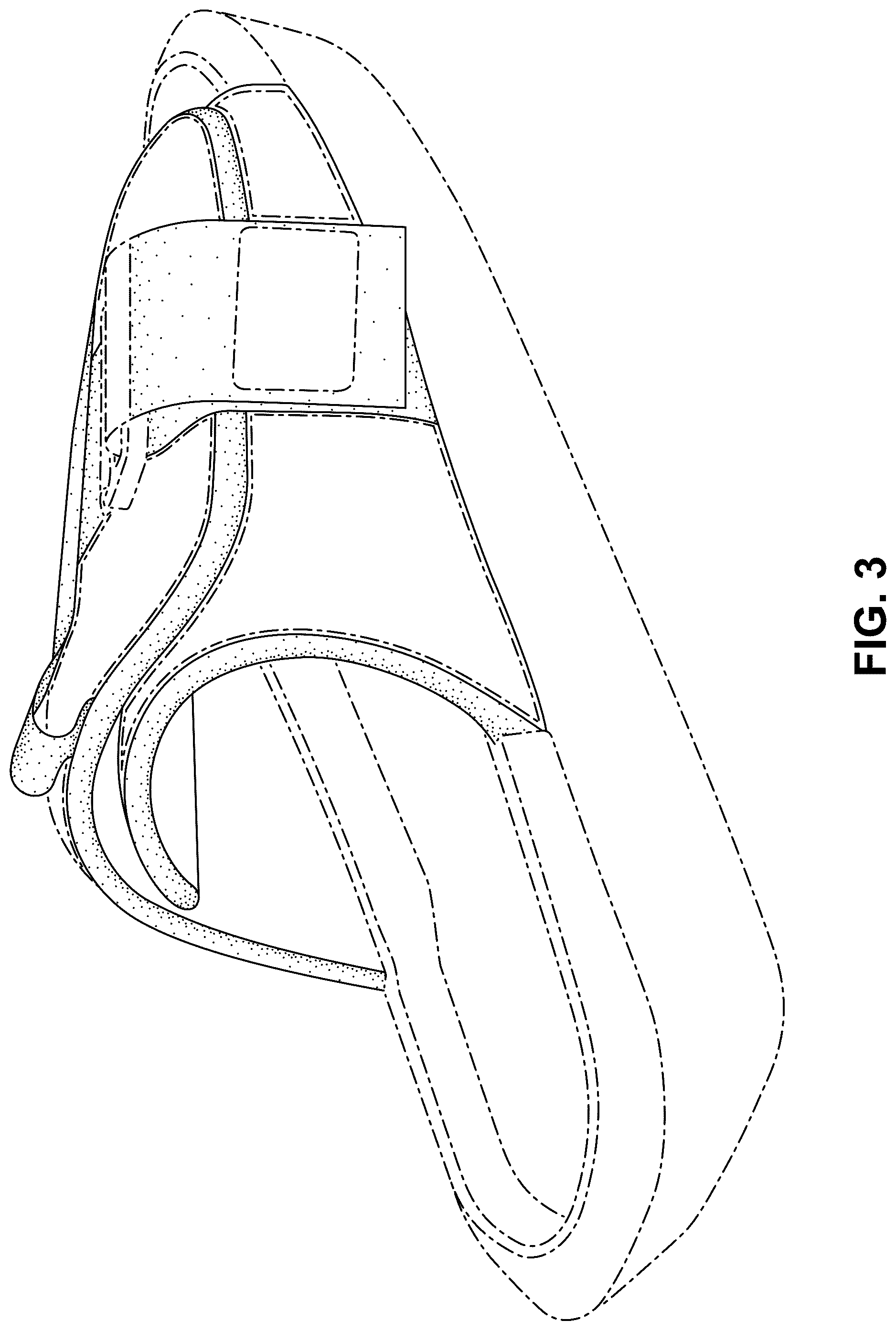 Patent USD1077427 Figure 3 – Shoe
