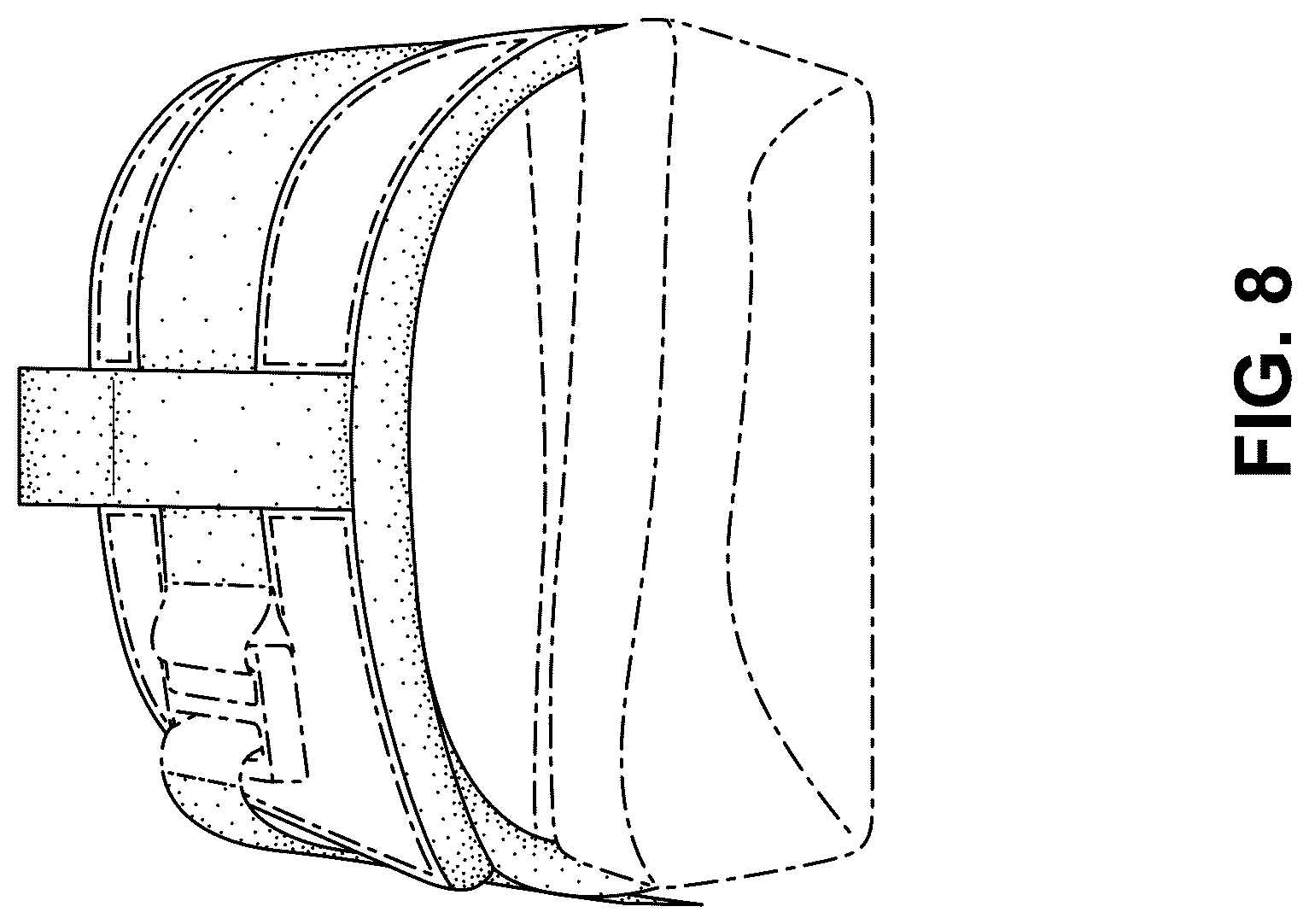 Patent USD1077427 Figure 8 – Shoe