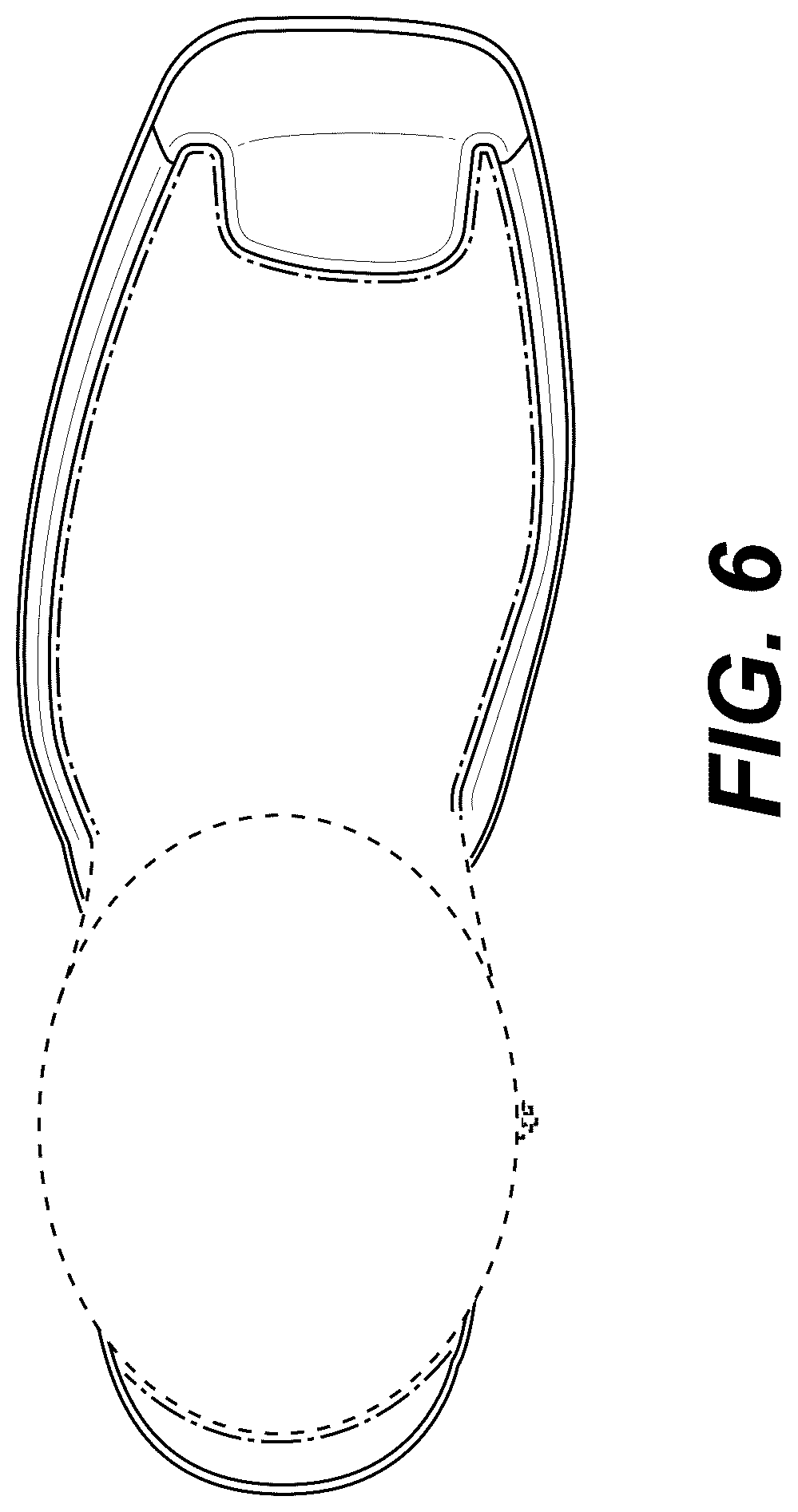Patent USD1077429 Figure 6 – Footwear
