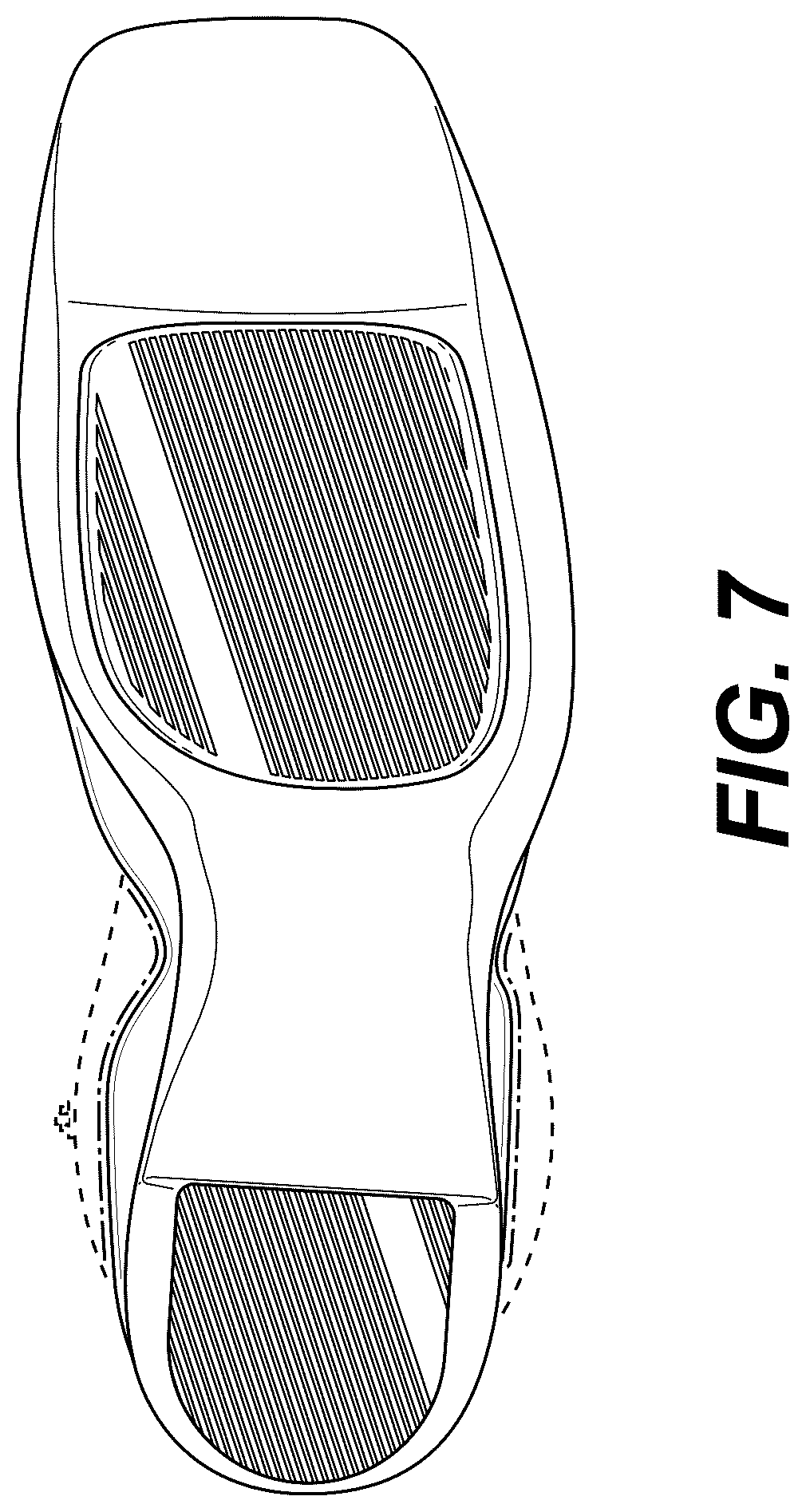 Patent USD1077429 Figure 7 – Footwear