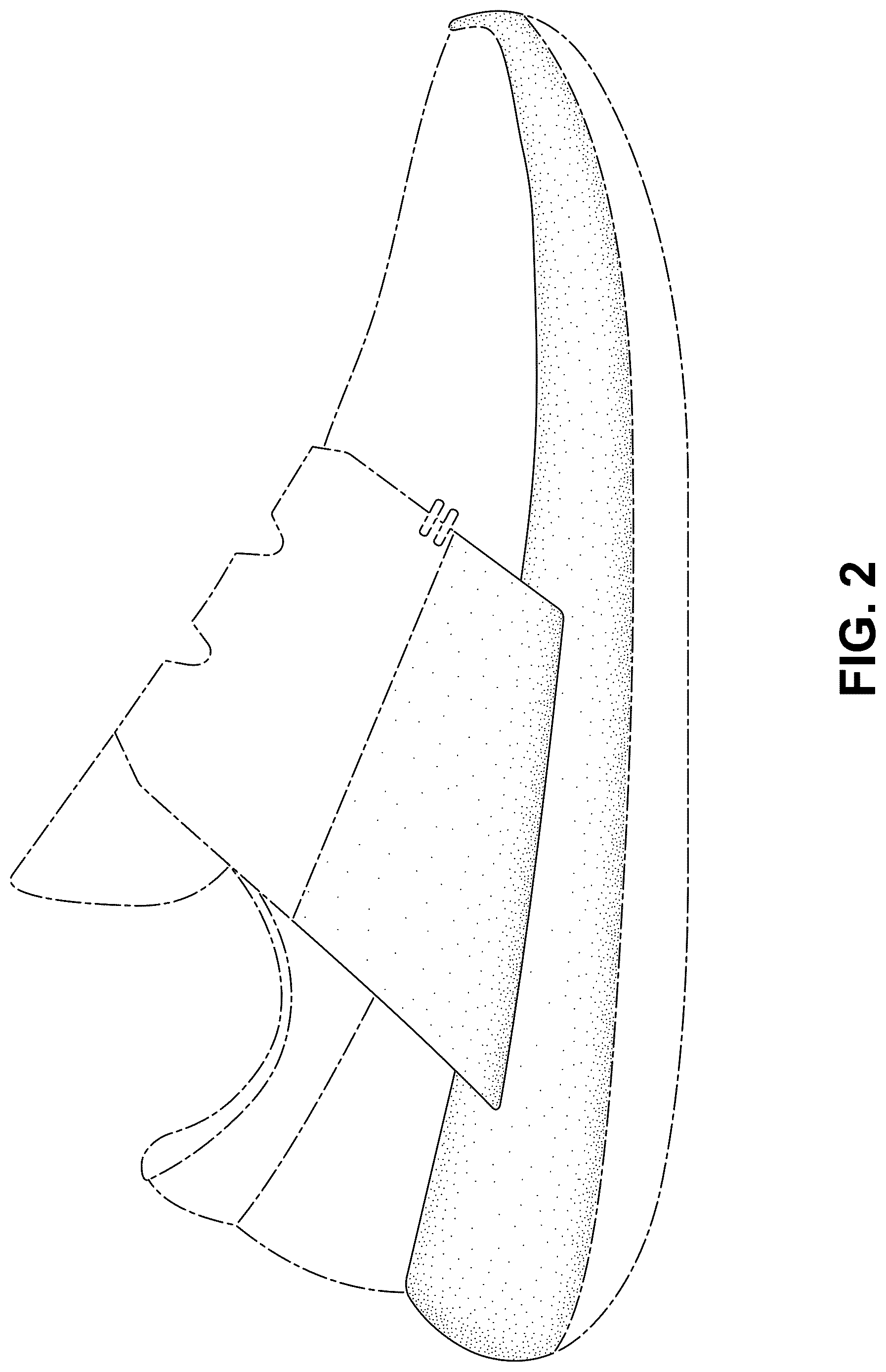 Patent USD1077431 Figure 2 – Shoe