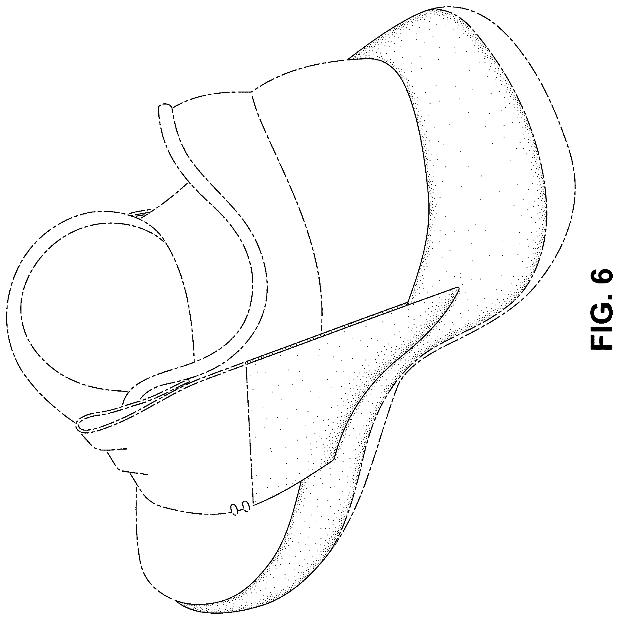 Patent USD1077431 Figure 6 – Shoe