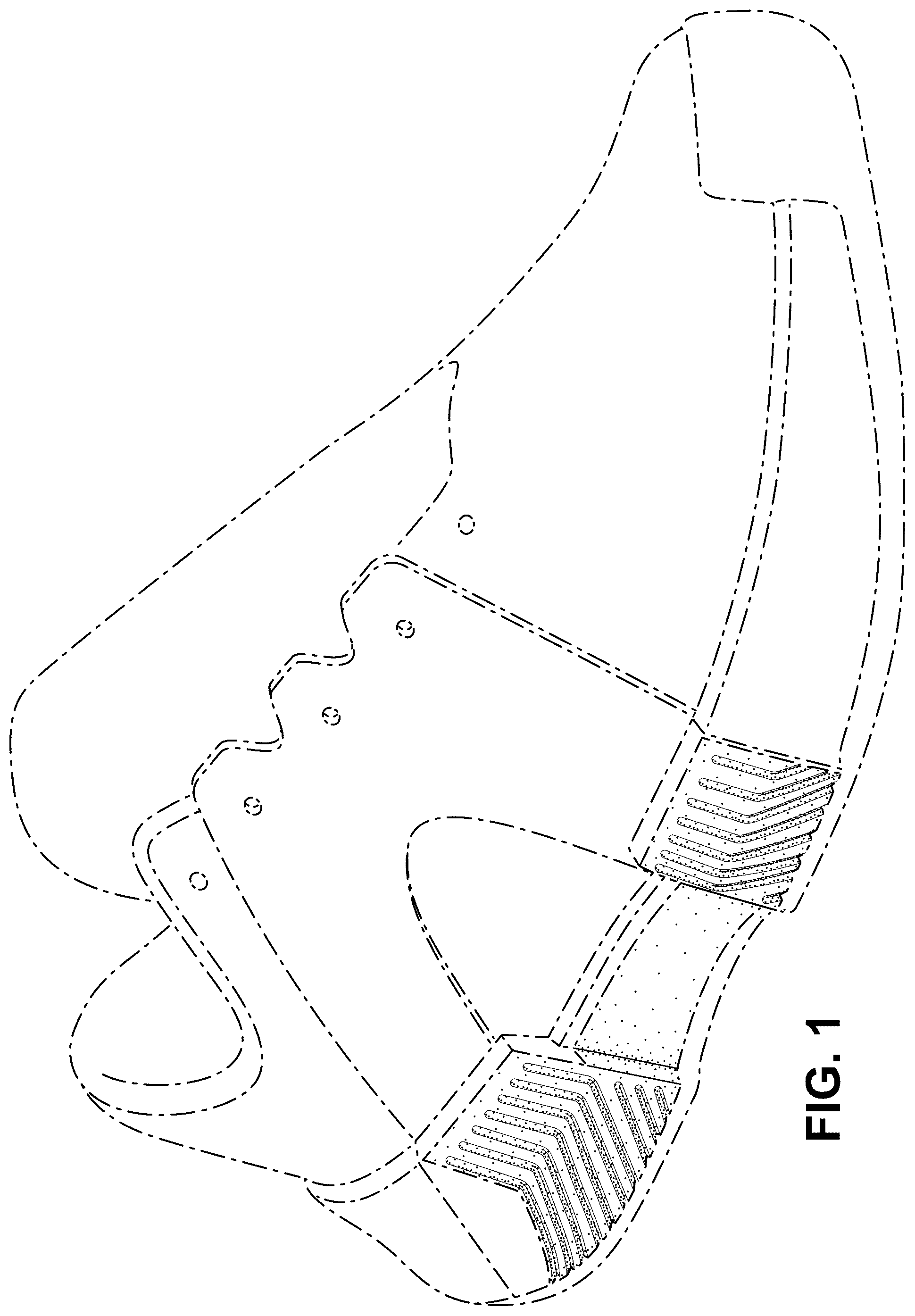 Patent USD1077434 Figure 1 – Shoe