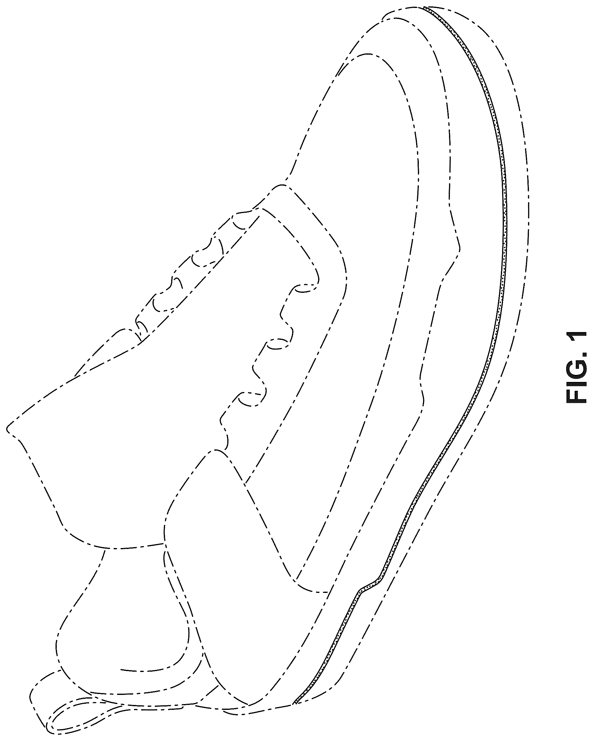 Patent USD1077436 Figure 1 – Shoe