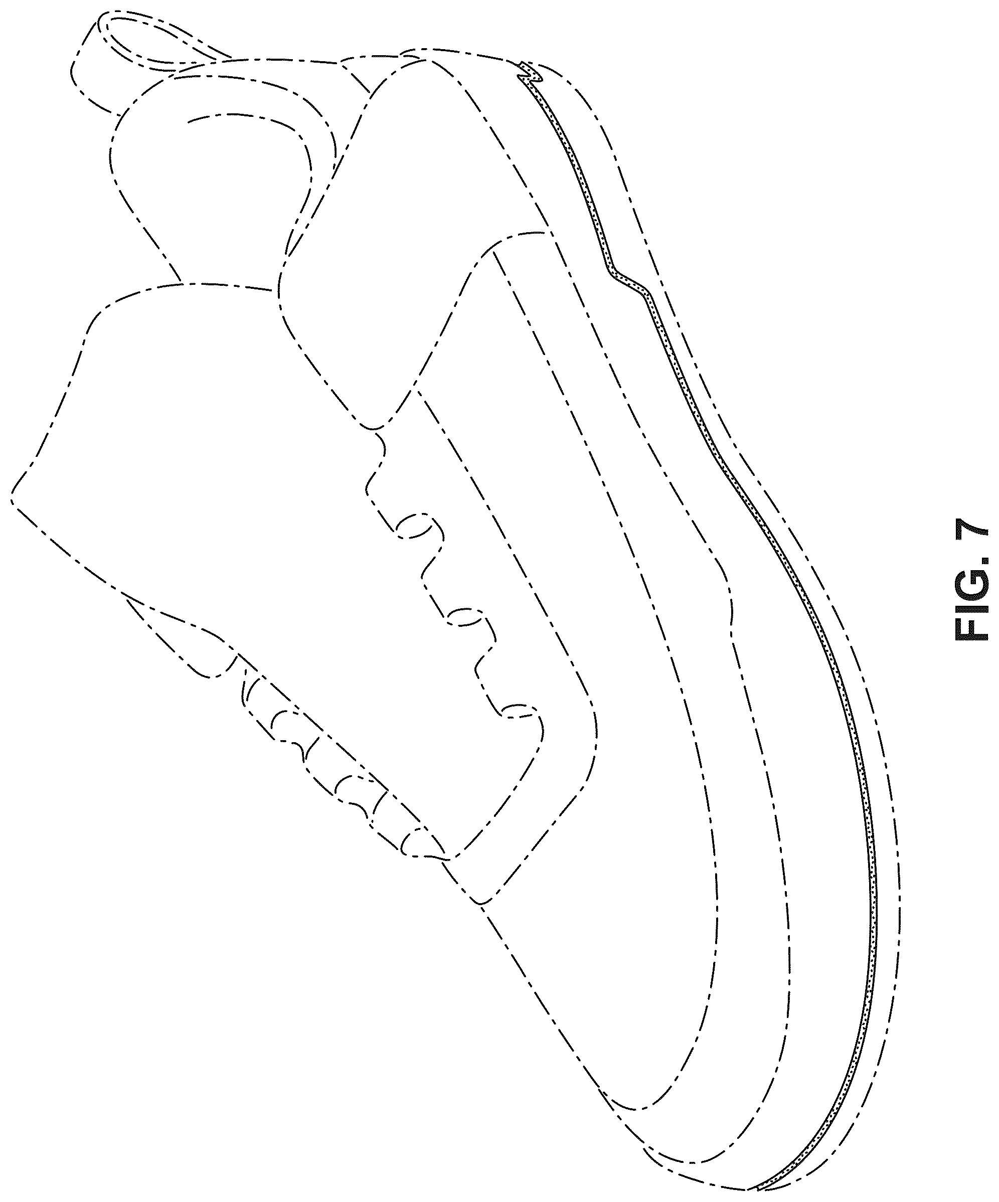 Patent USD1077436 Figure 7 – Shoe