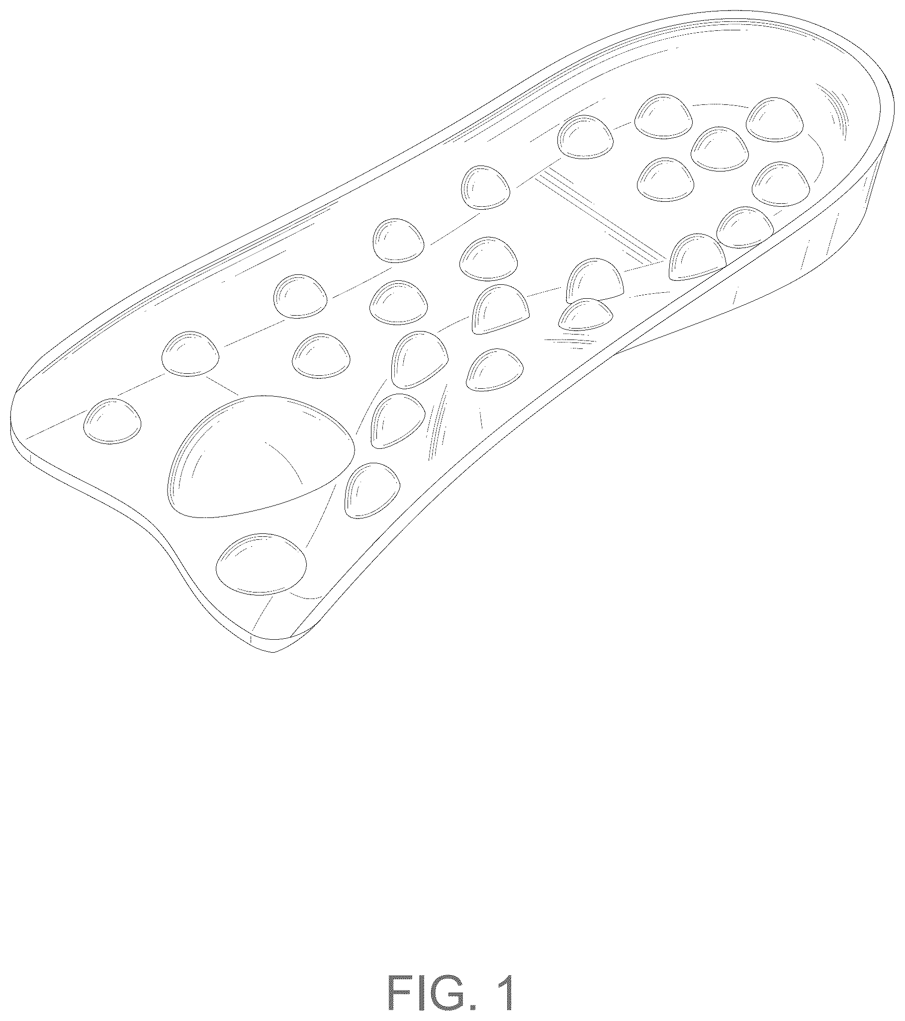 Patent USD1077440 Figure 1 – Insole