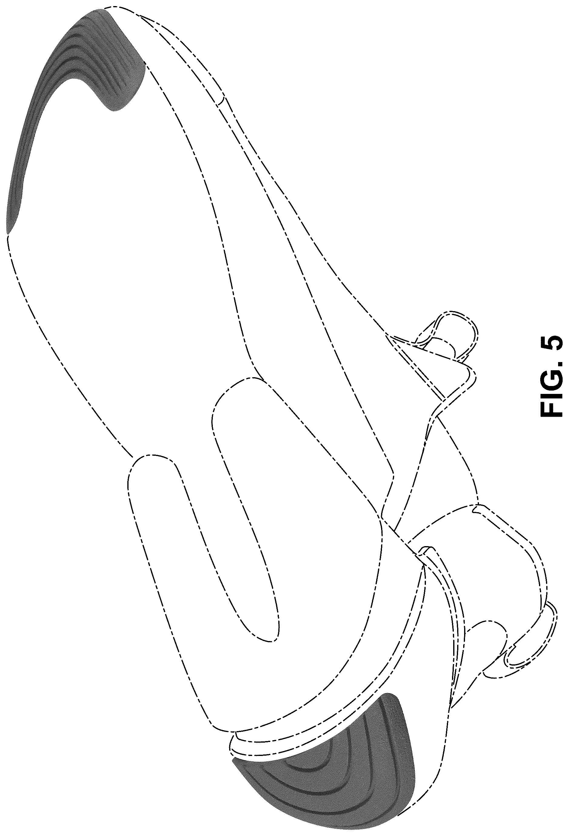 Patent USD1077442 Figure 5 – Shoe