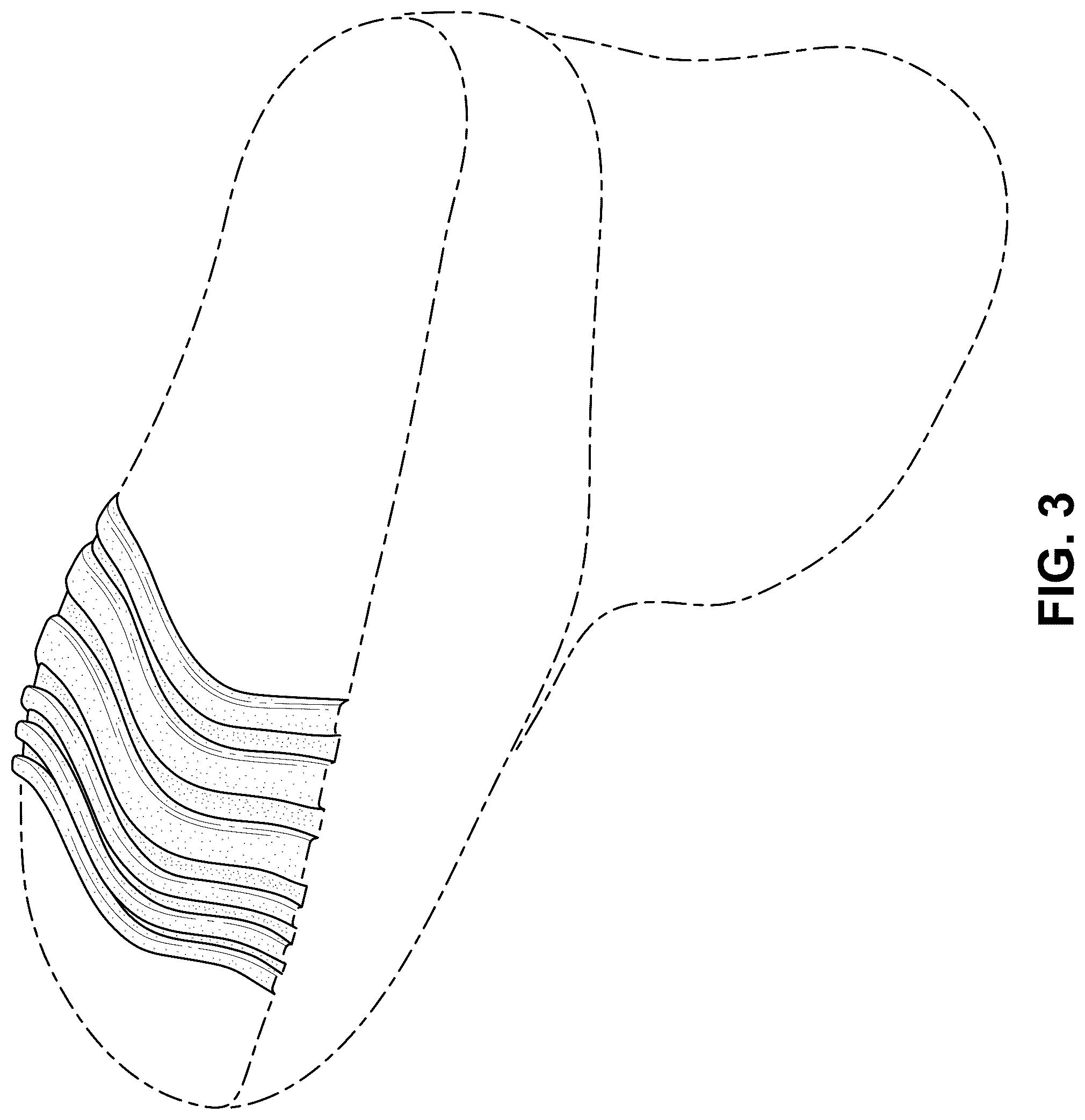 Patent USD1077443 Figure 3 – Shoe