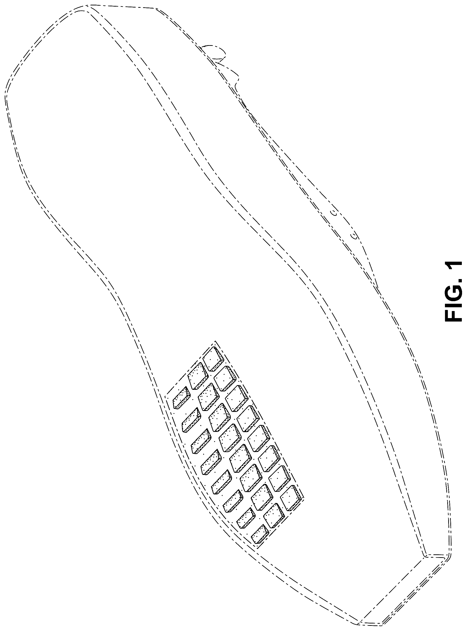 Patent USD1077445 Figure 1 – Shoe