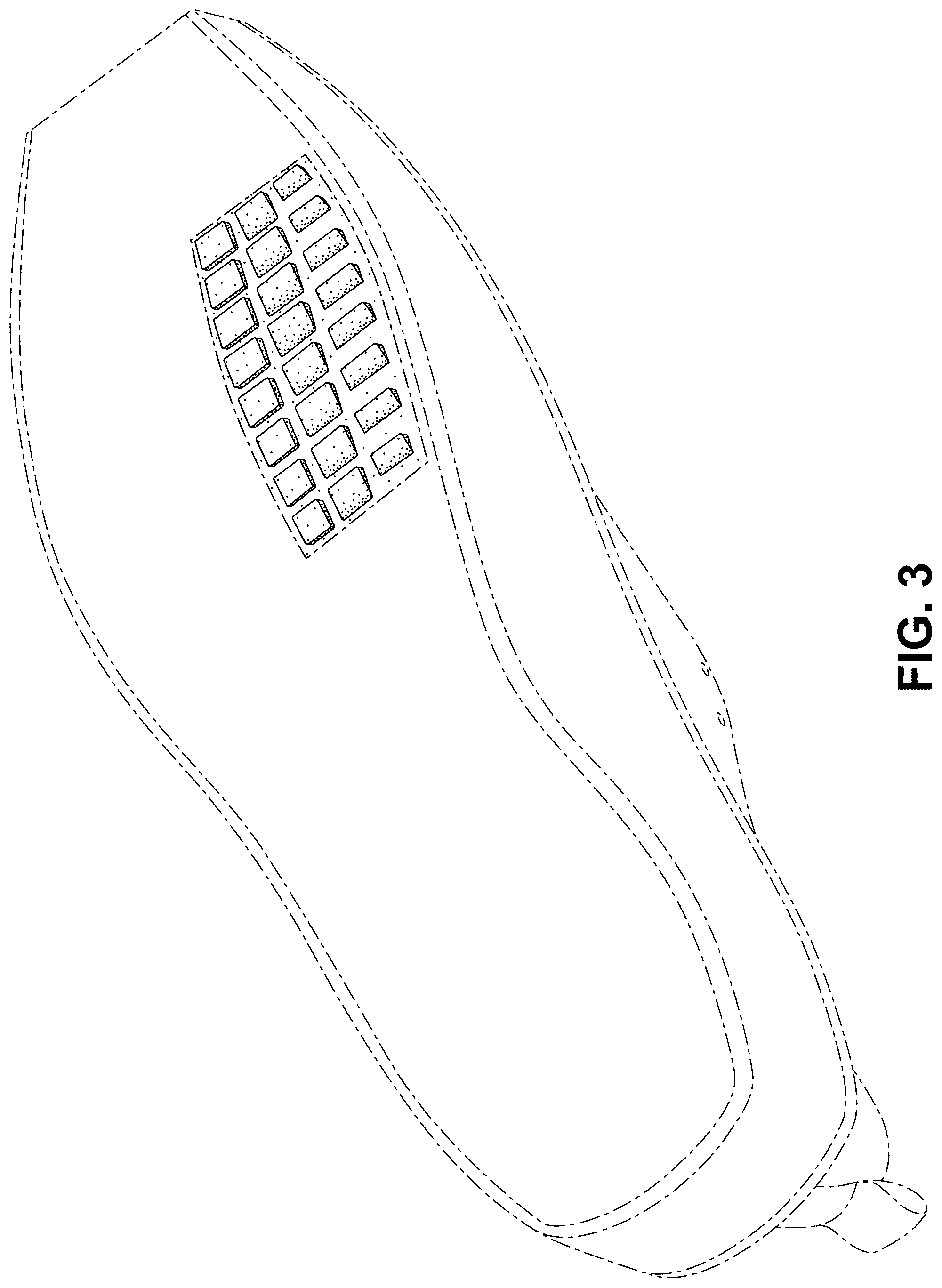 Patent USD1077445 Figure 3 – Shoe