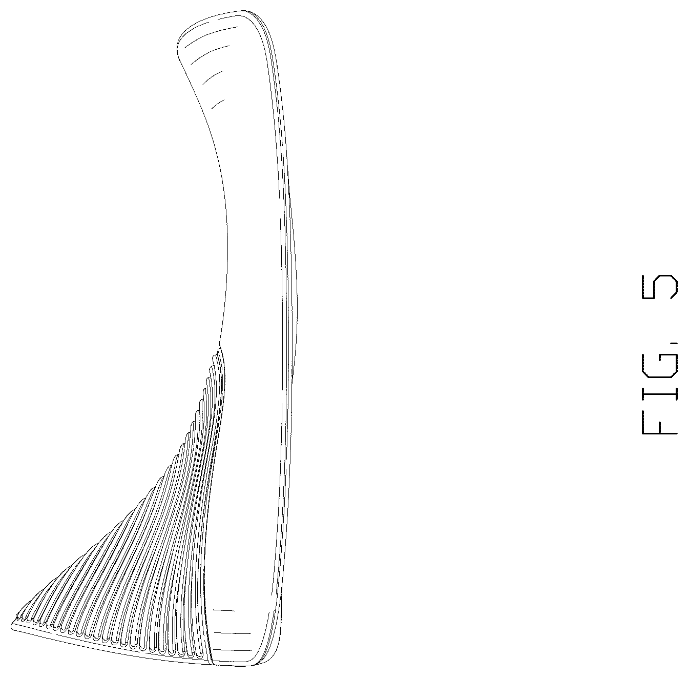 Patent USD1077447 Figure 5 – Arch support insole